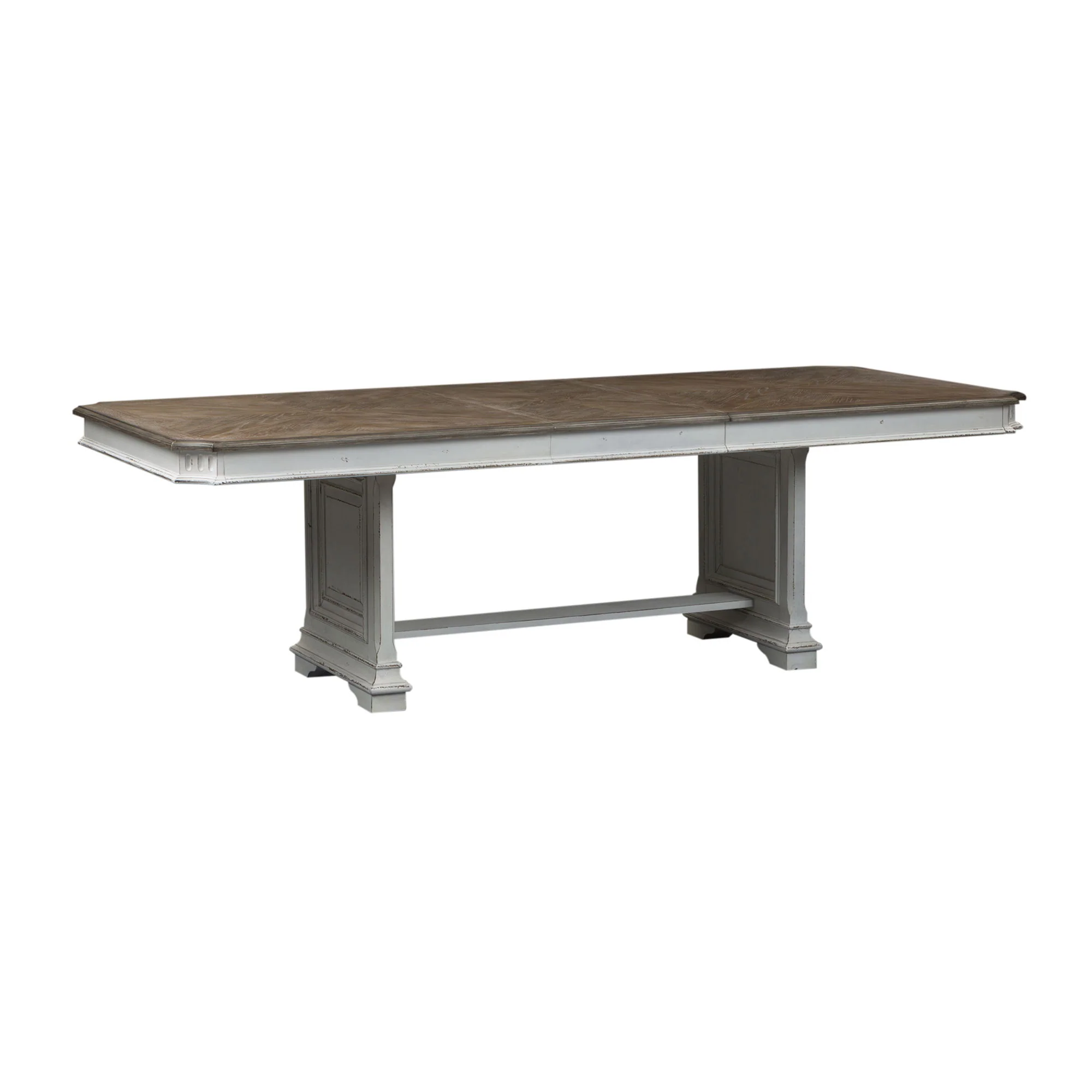 Abbey Park - Trestle Table - Antique White - Image 3