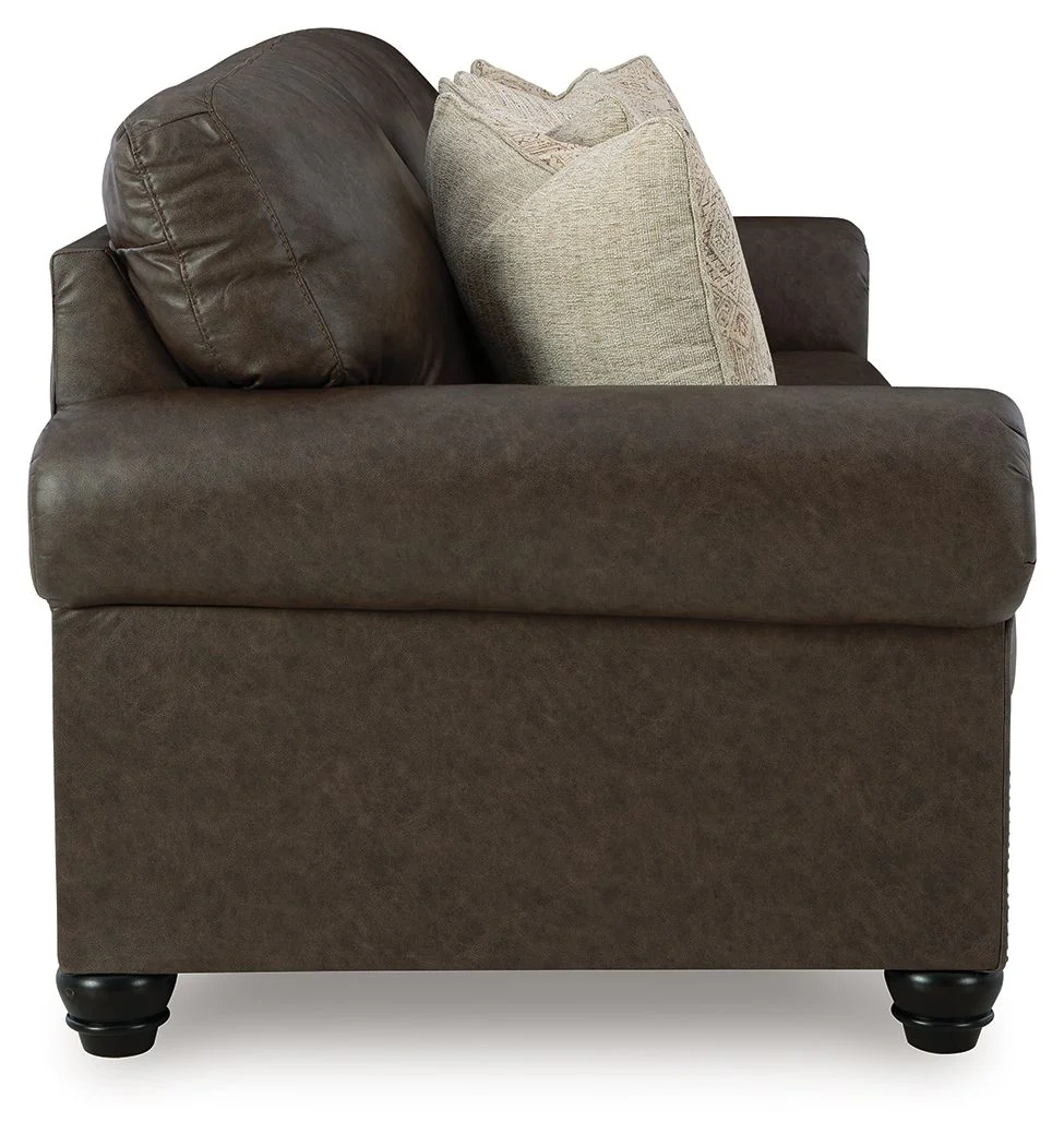 Roxmere - Queen Sofa Sleeper - Umber - Image 3