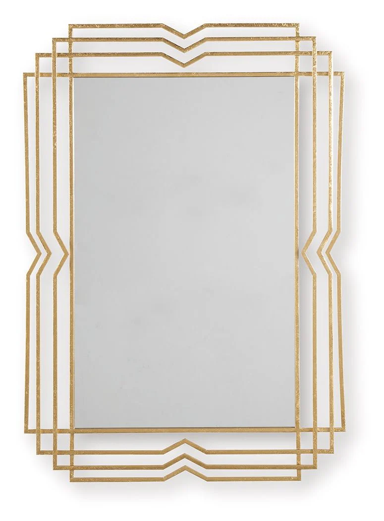 Claybrook – Accent Mirror – Gold Finish