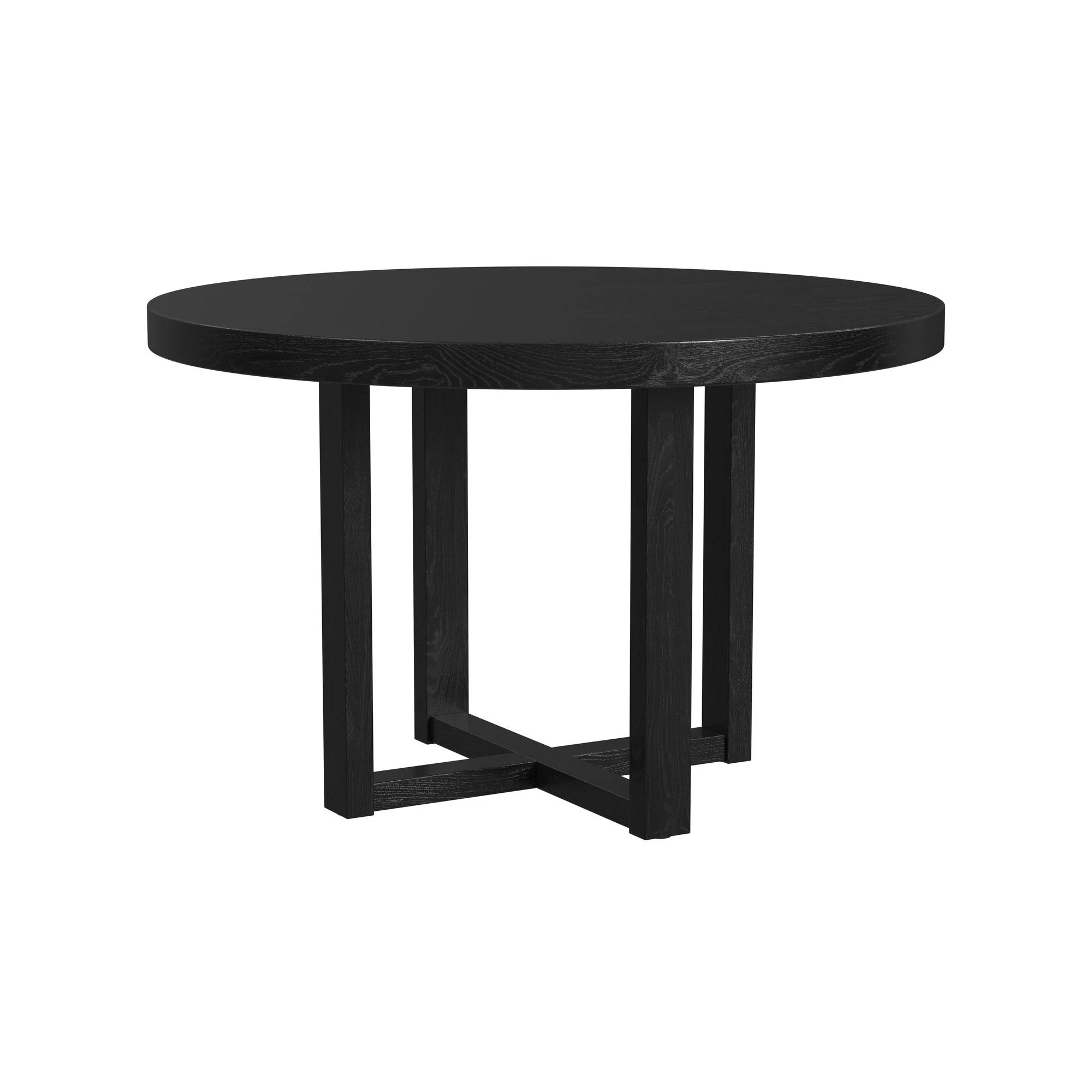 Bahama Breeze – 47.5″ Round Dining Table – Black
