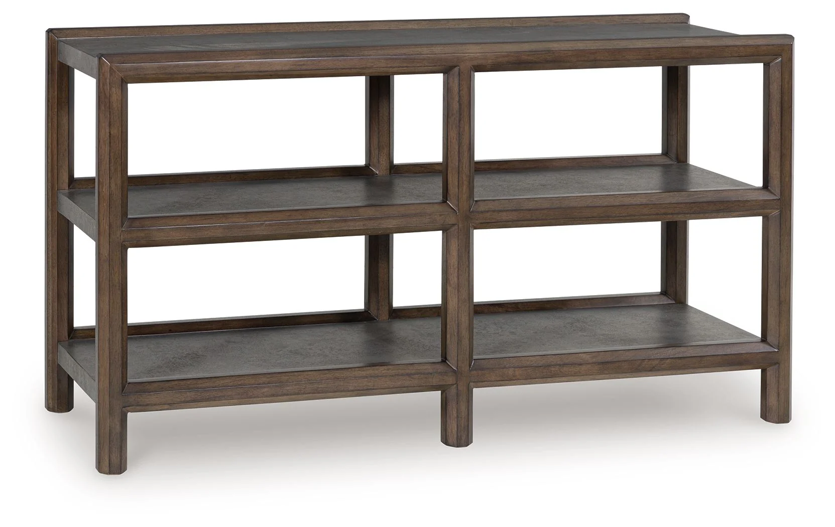 Kallenny – Sofa Table – Brown / Gray