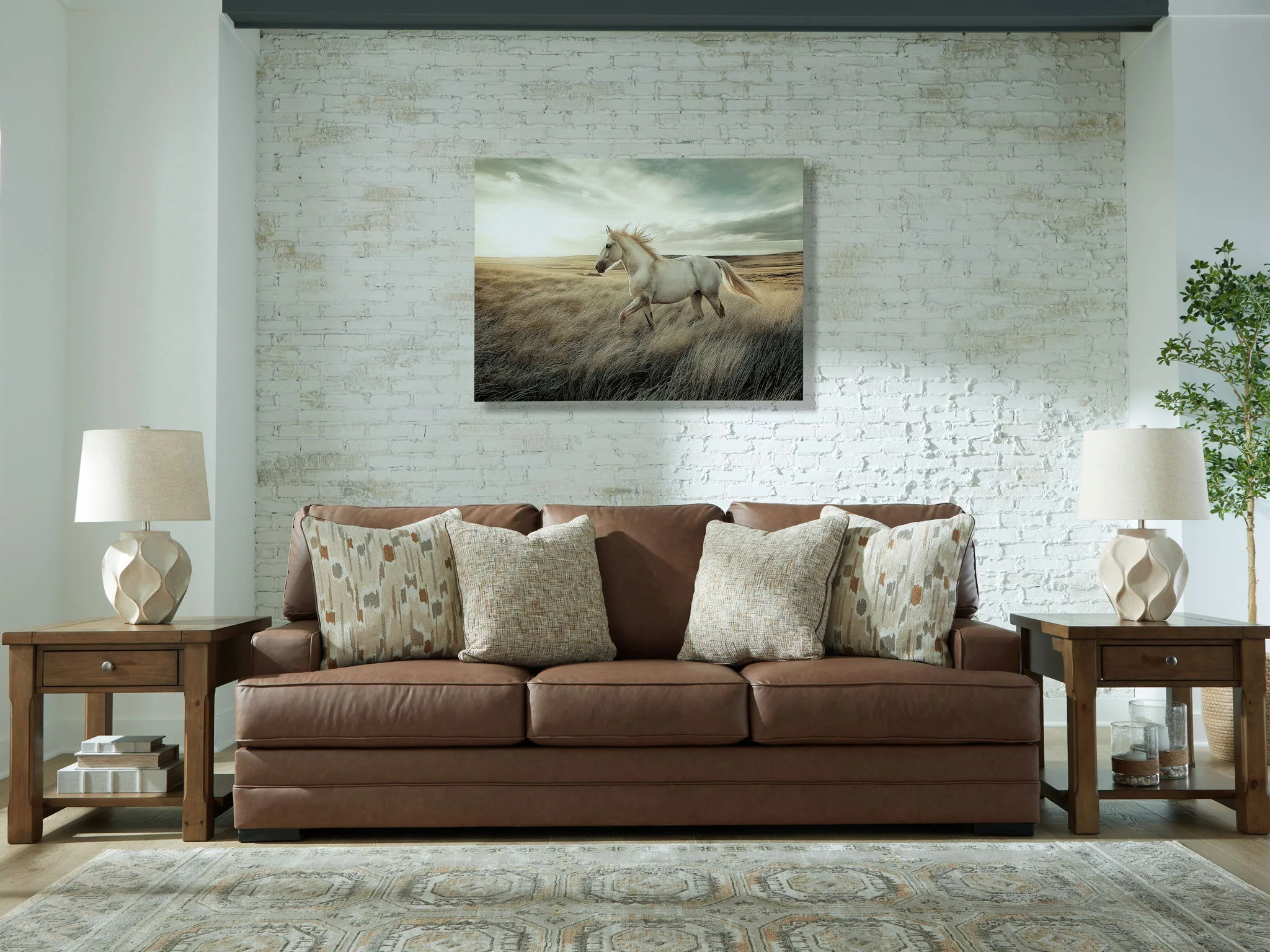 VillaCourt - Sofa - Caramel - Image 3