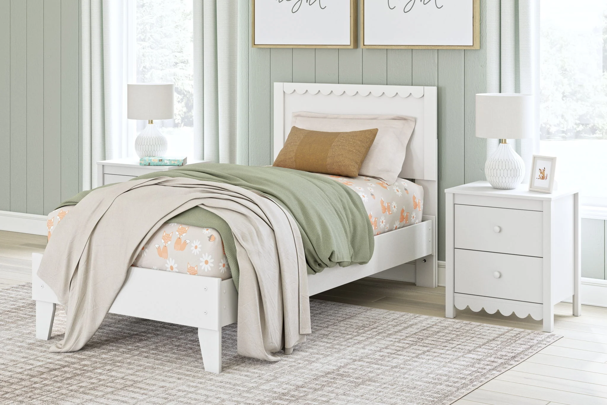 Hallityn - Panel Platform Bed - Image 3