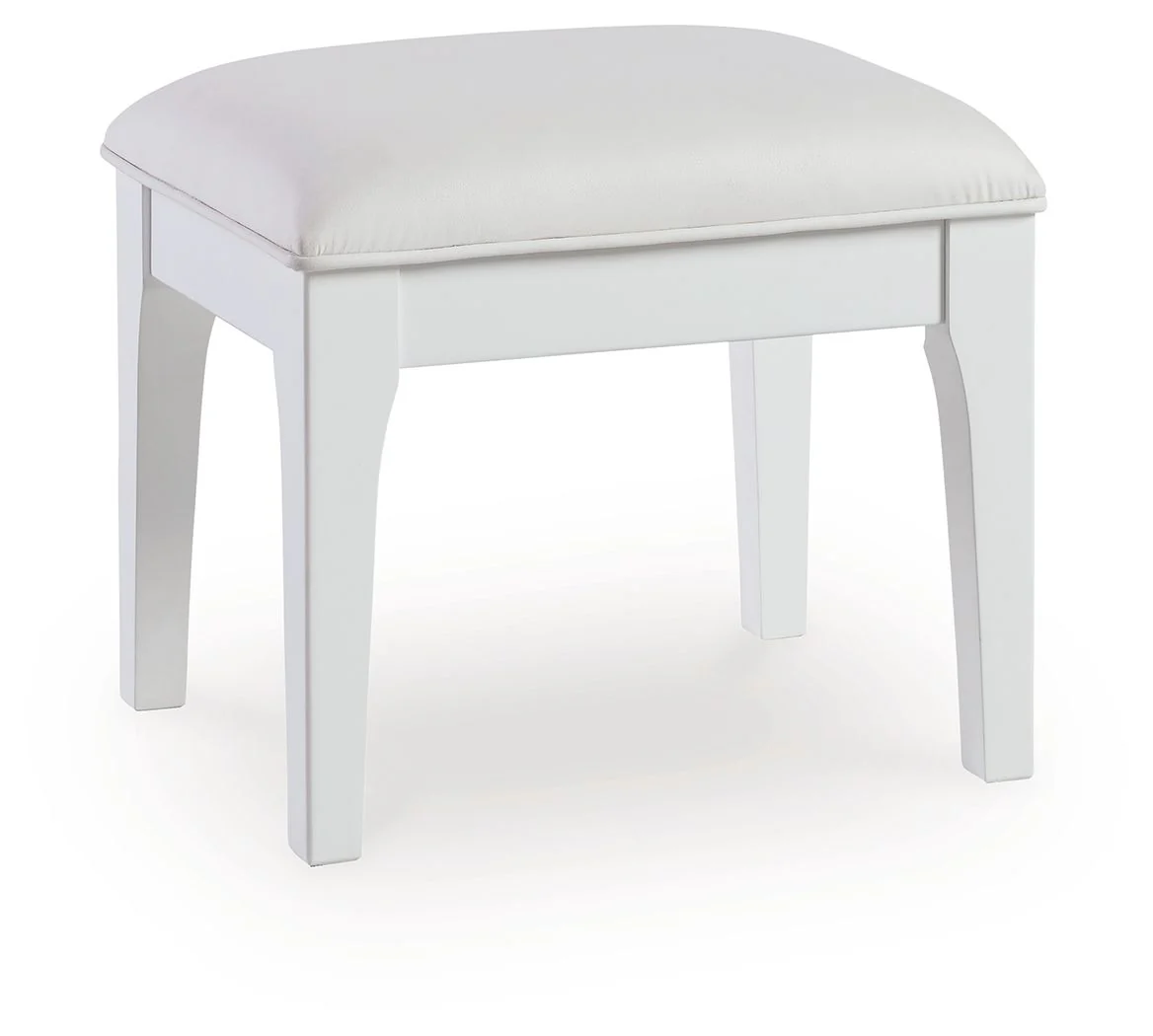 Chalanna – Vanity Stool – White