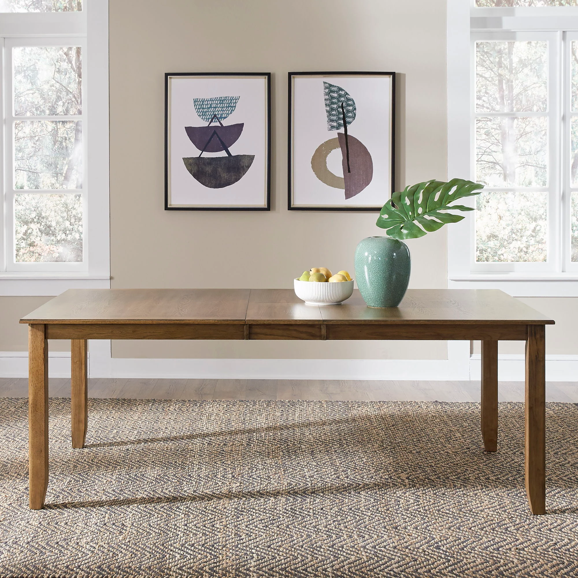 Santa Rosa - Rectangular Leg Table - Antique Honey - Image 1