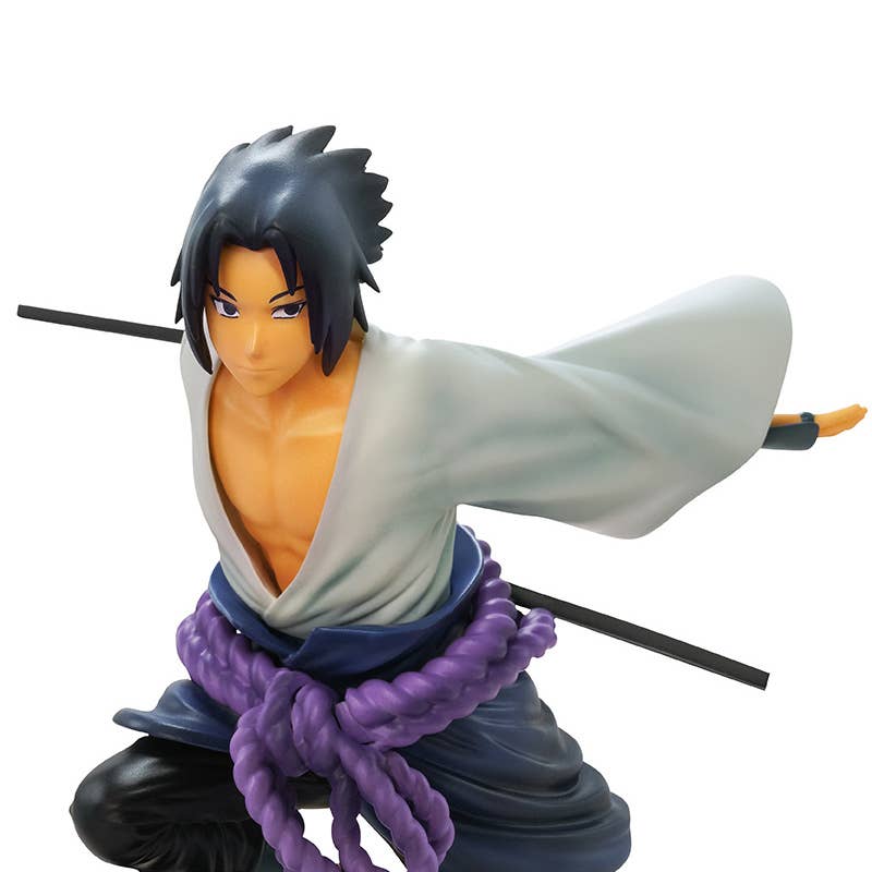 Naruto Shippuden Sasuke Uchiha SFC Collectible PVC 6.7" Tall - Image 2