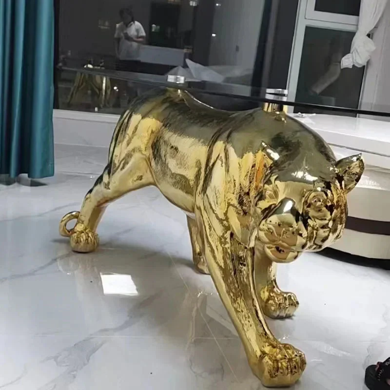Sneaky Jungle Leopard Coffee Table - Image 2