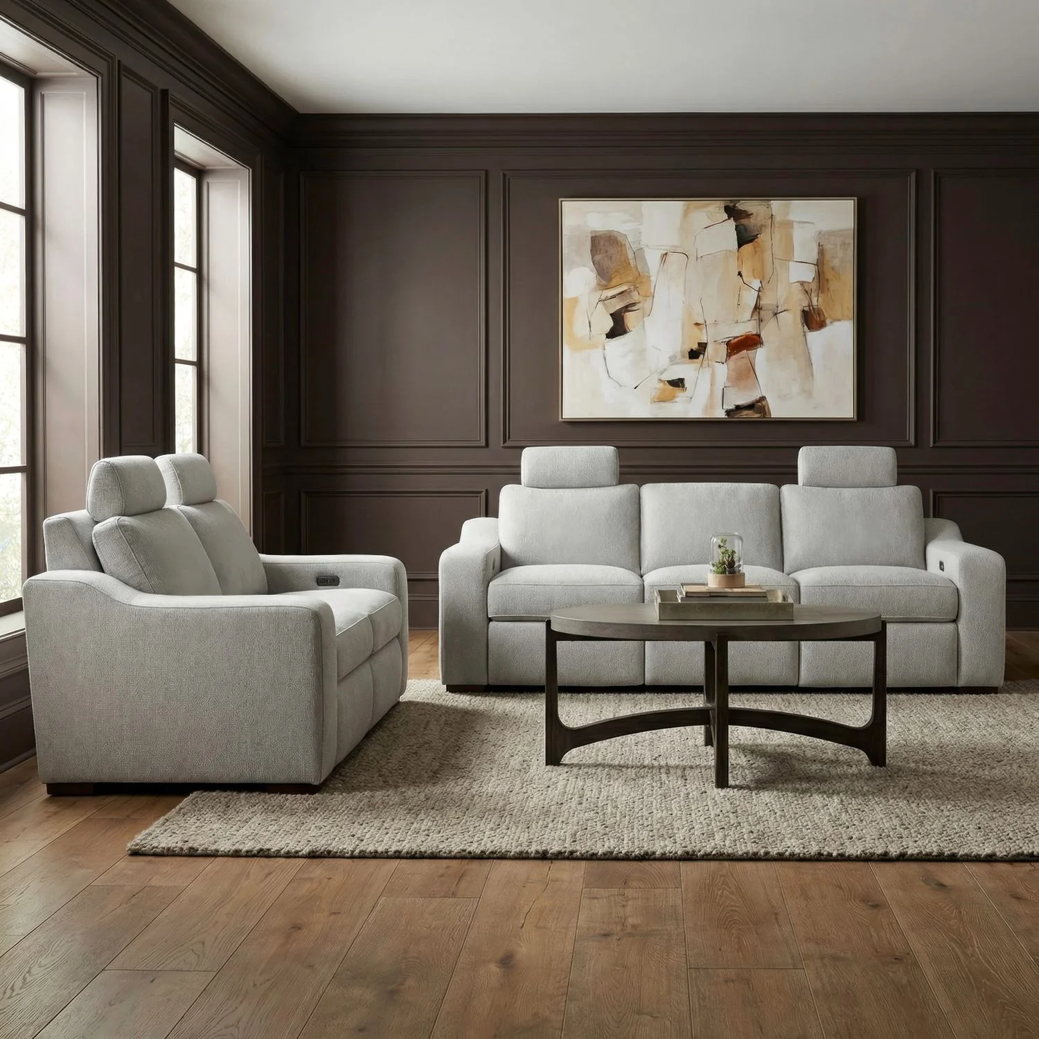 Archer – Sofa & Loveseat – Hampstead Dove