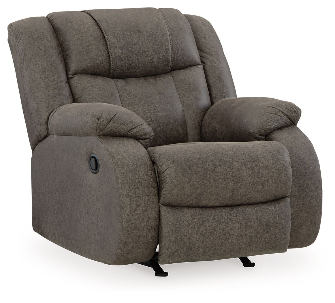 First Base – Rocker Recliner – Gunmetal