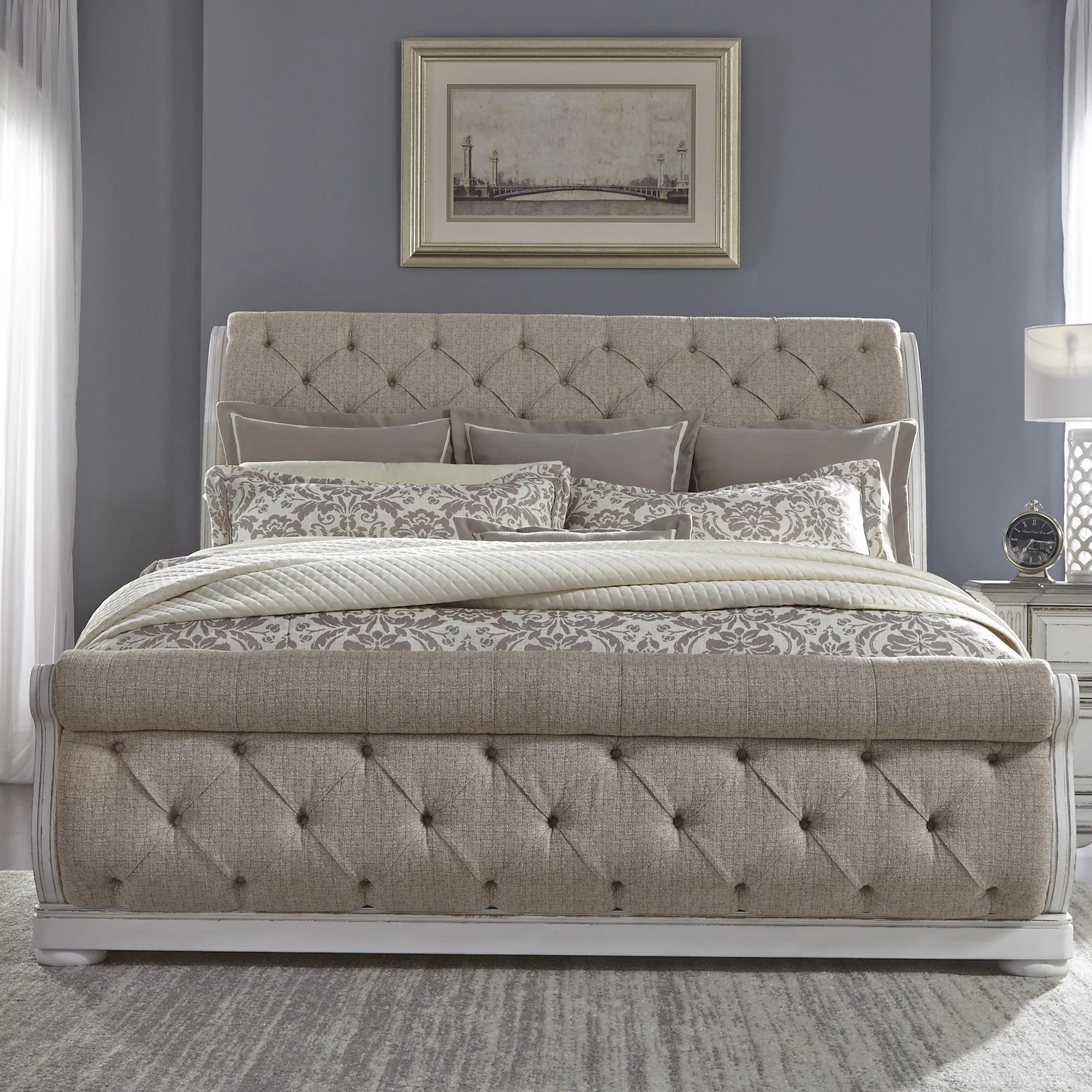 Abbey Park - Sleigh Bed - Image 1