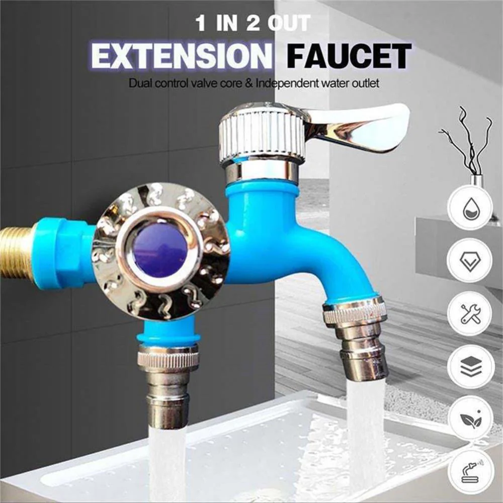 Double Divider Universal Connector Faucet - Image 3