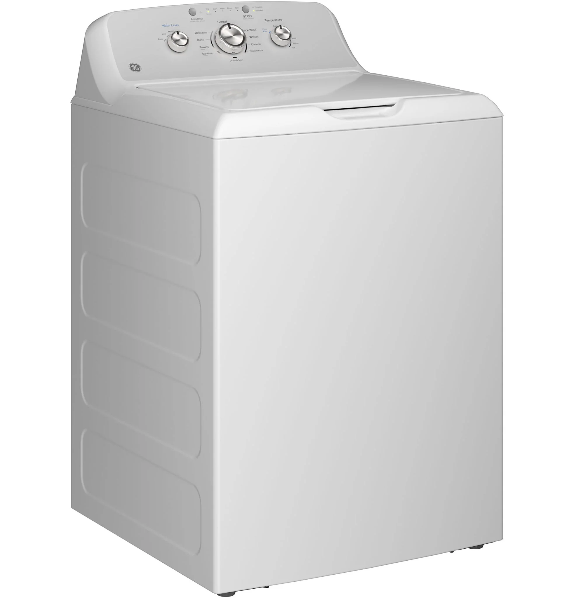GE 4.3 Cubic Foot Top Load Washer With Cold Plus - White - Image 3