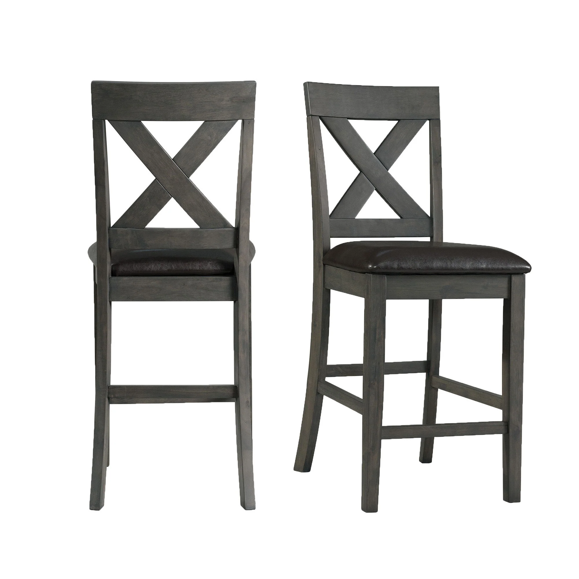 Alex - Counter Side Chair With Pu (Set of 2) - Image 2