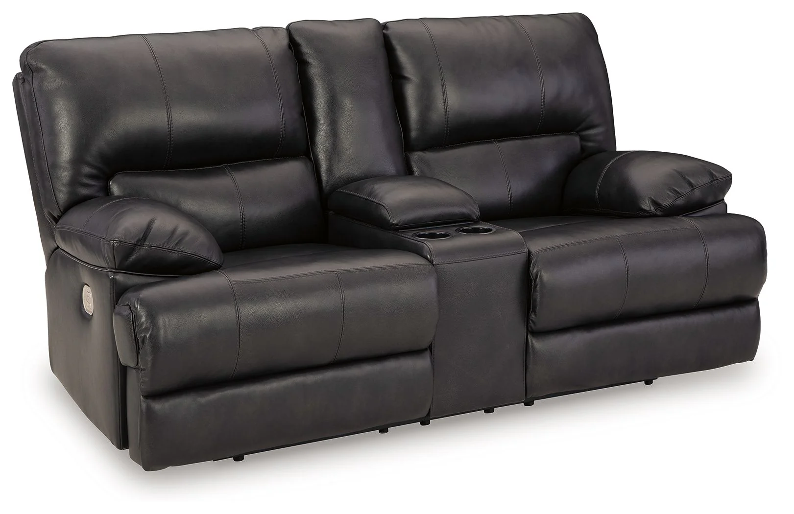 Mountainous - Power Reclining Loveseat With Console /Adj Headrest - Eclipse - Image 1