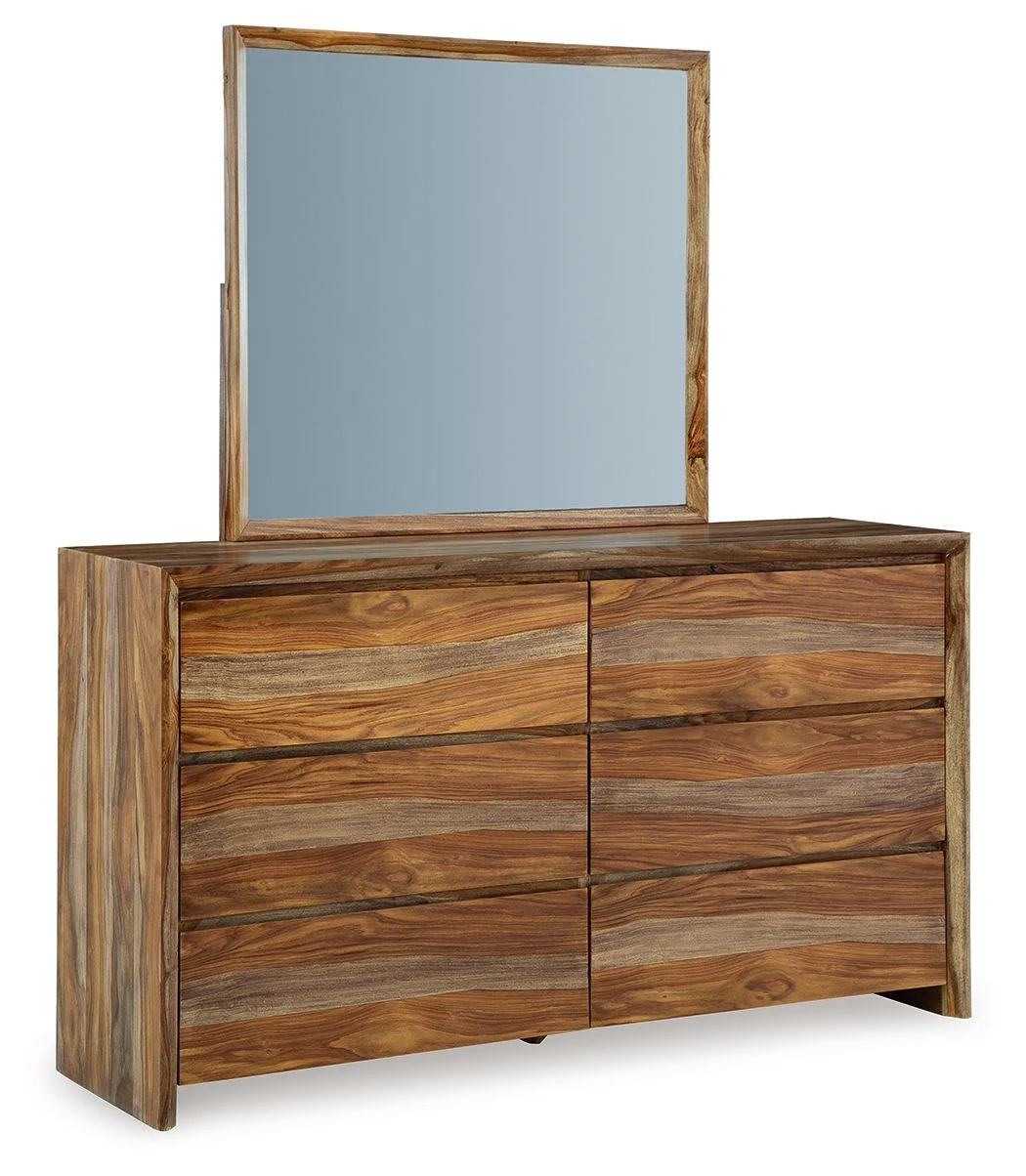 Dressonni - Dresser And Mirror - Brown - Image 1