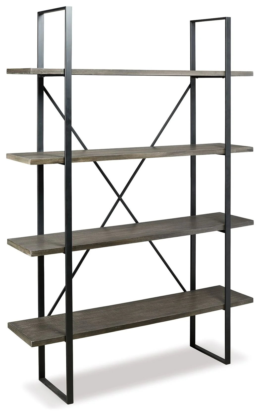 Gilesgrove – Bookcase – Black / Gray