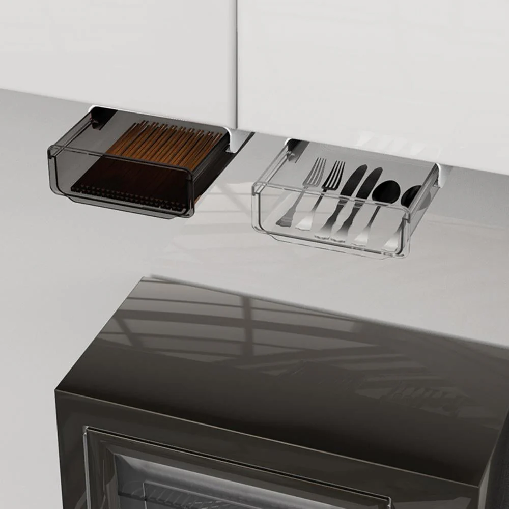 Office Friendly Self-Adhesive Hidden Transparent Drawer - Image 3