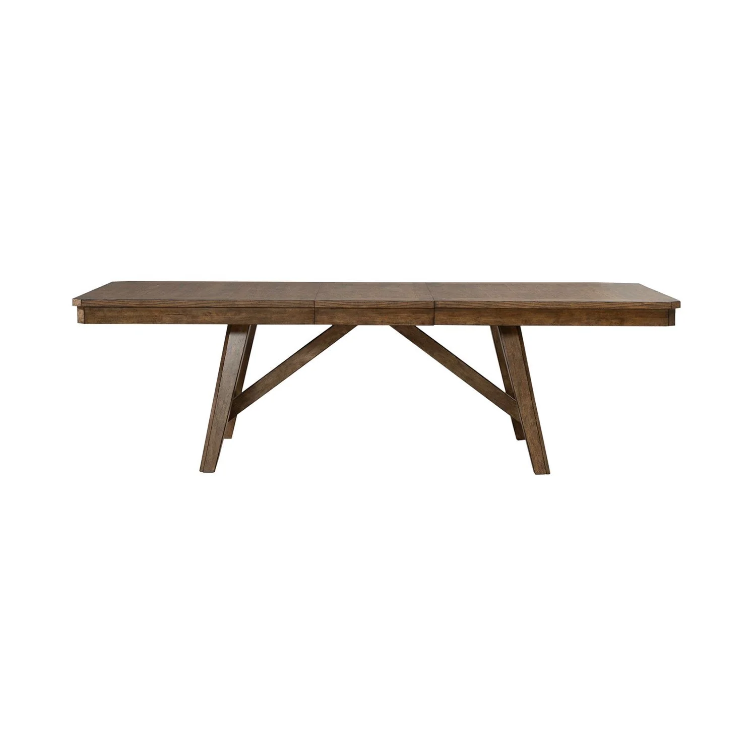 Carolina Park - Trestle Table - Amber Brown - Image 3