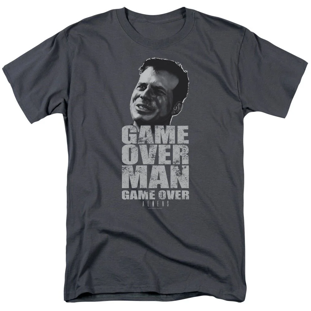 Aliens Movie Game Over Man Adult T-Shirt
