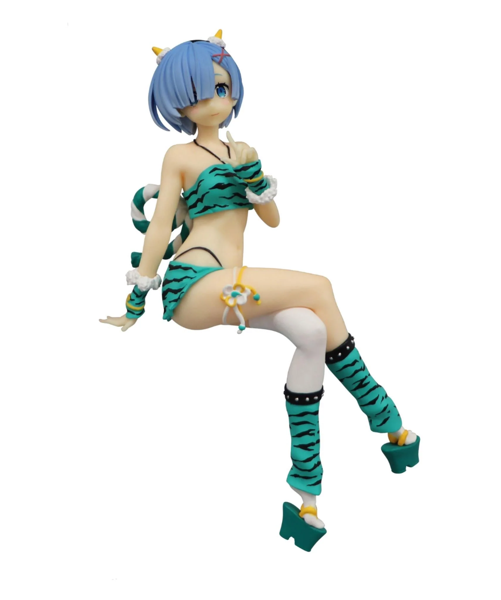 FuRyu Re:Zero Starting Life in Another World Noodle Stopper Rem Demon Costume Ver.1 - Image 1