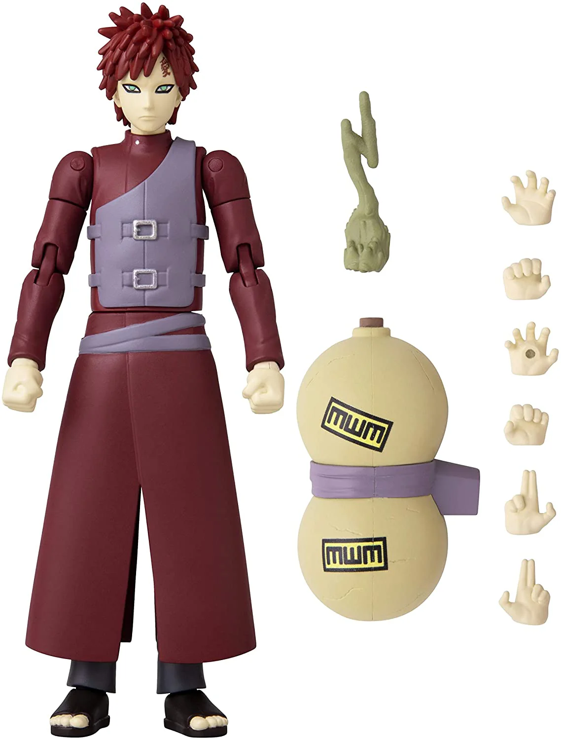 Anime Heroes Naruto Gaara 6.5″ Action Figure