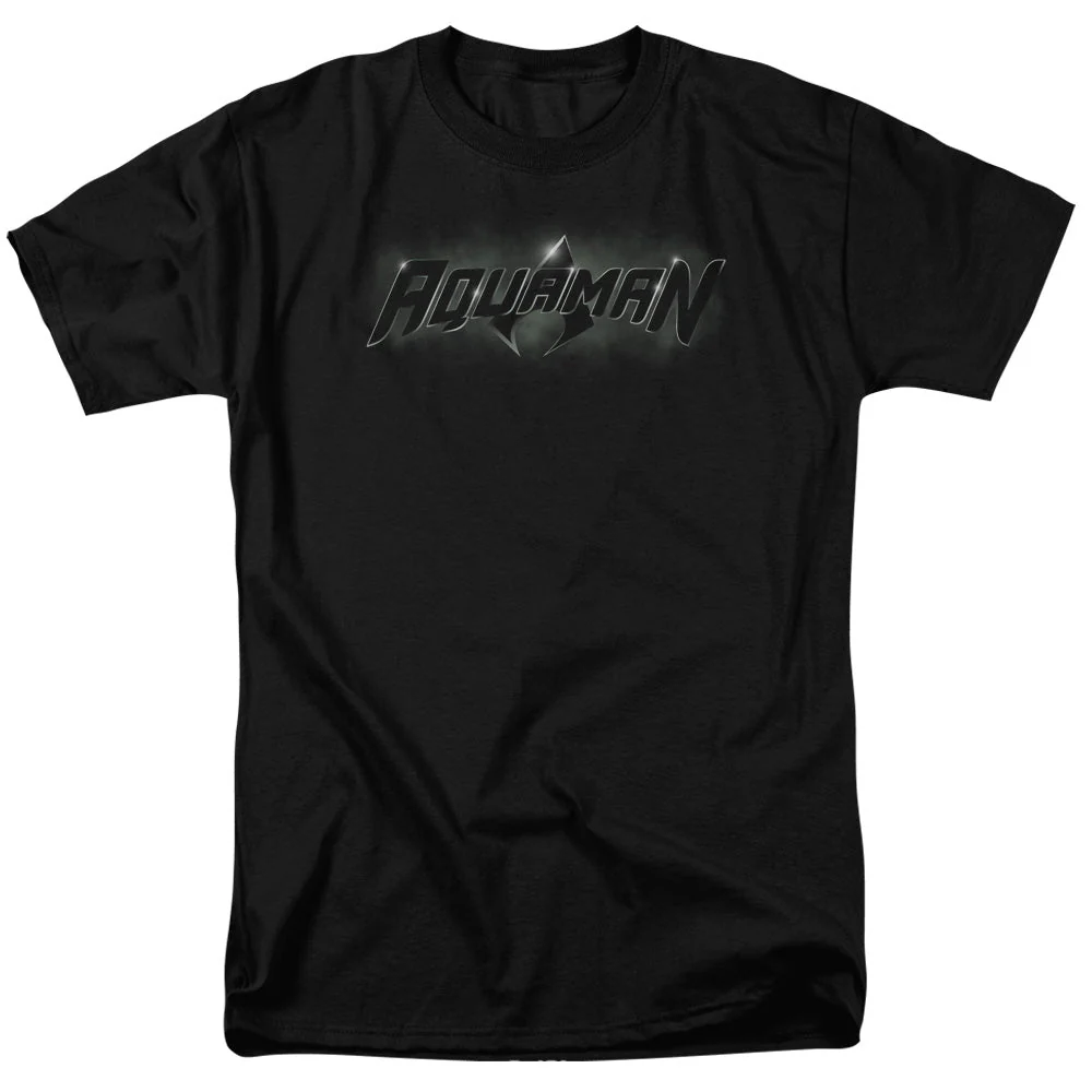 Aquaman Movie Logo DC Comics Adult T-Shirt