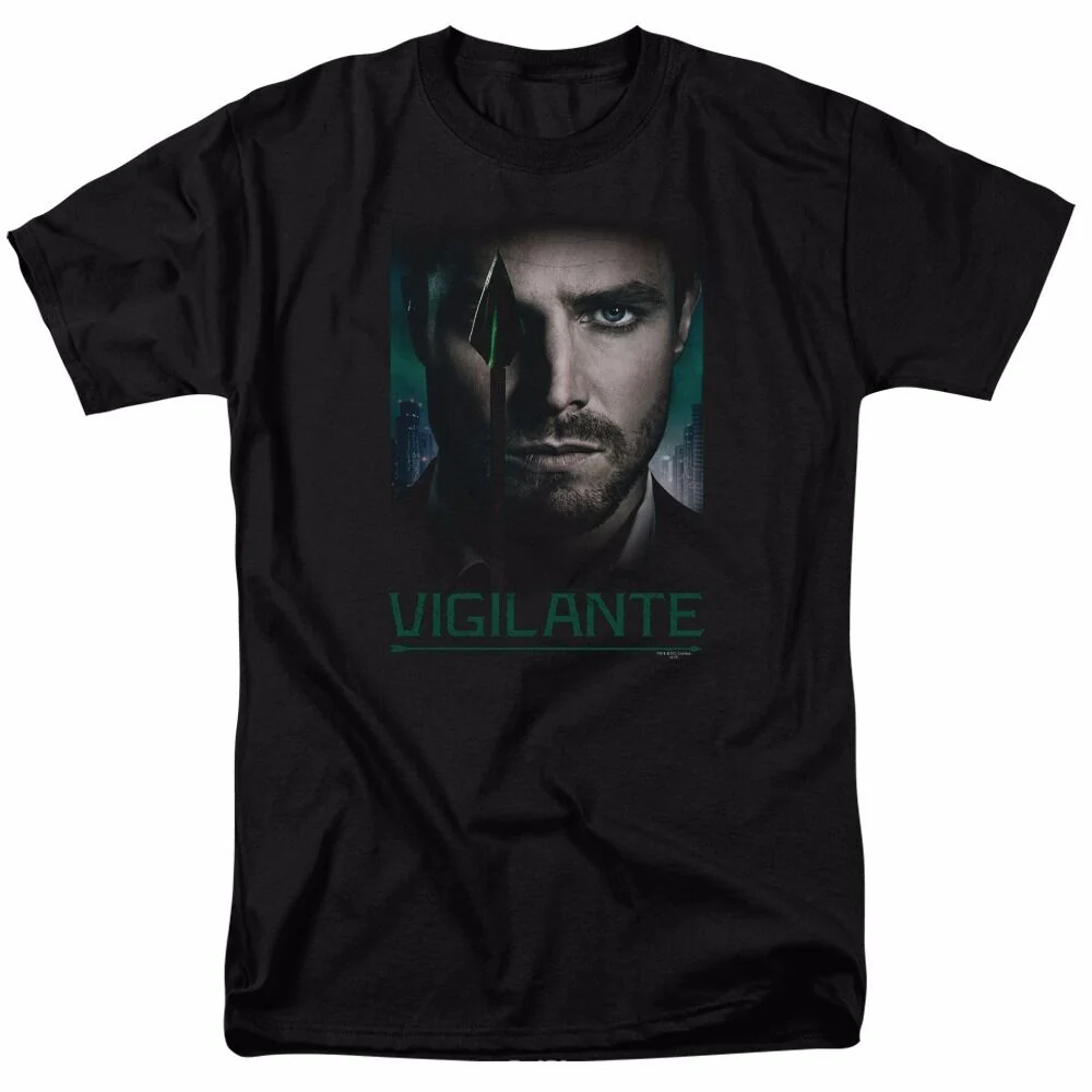 Arrow TV Show Good Eye Vigilante DC Comics Adult T-Shirt - Image 2
