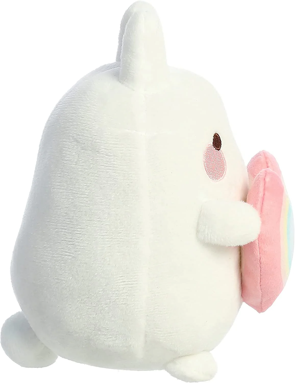 Aurora - Molang - 6" Rainbow Heart Molang Plush - Image 3