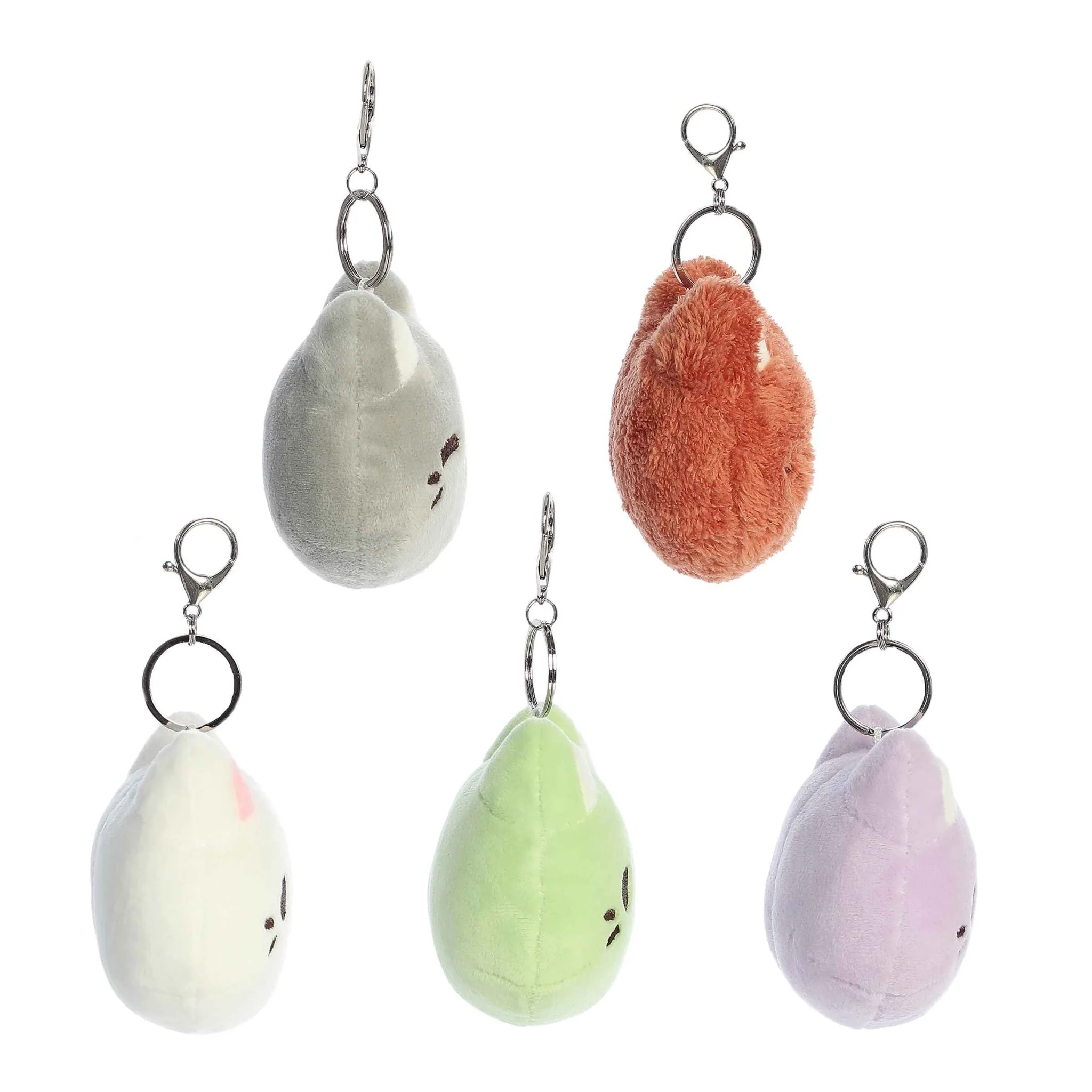 Aurora - Tasty Peach - 4" Meowchi Face Blind Bag Keychain - Image 2