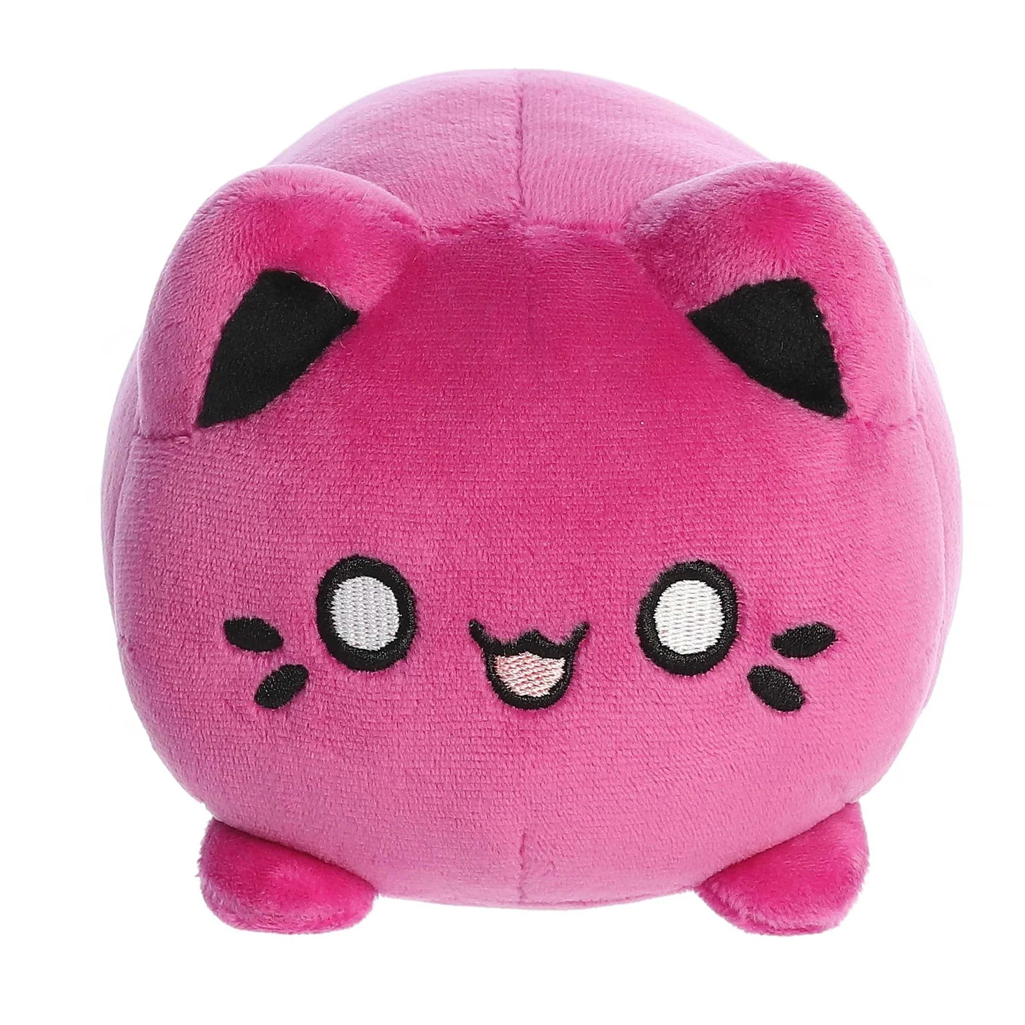 Aurora - Tasty Peach - 7" Cosmic Purple Meowchi Plush - Image 2