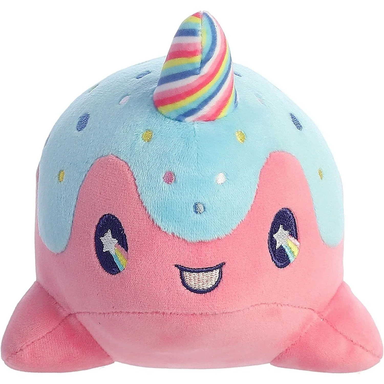 Aurora - Tasty Peach - 7" Lollipop Nomwhal Plush - Image 2