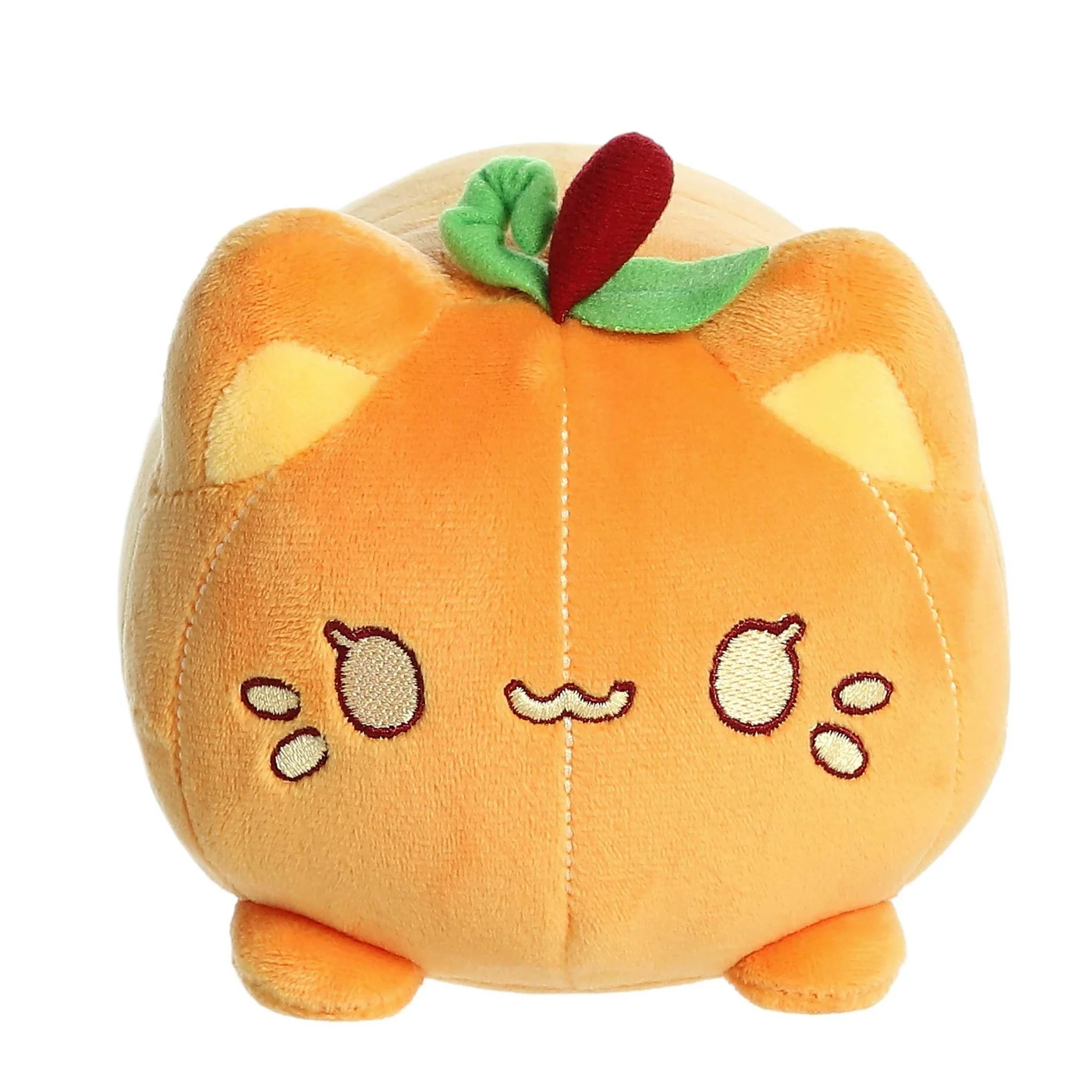 Aurora - Tasty Peach - 7" Pumpkin Meowchi Plush - Image 2
