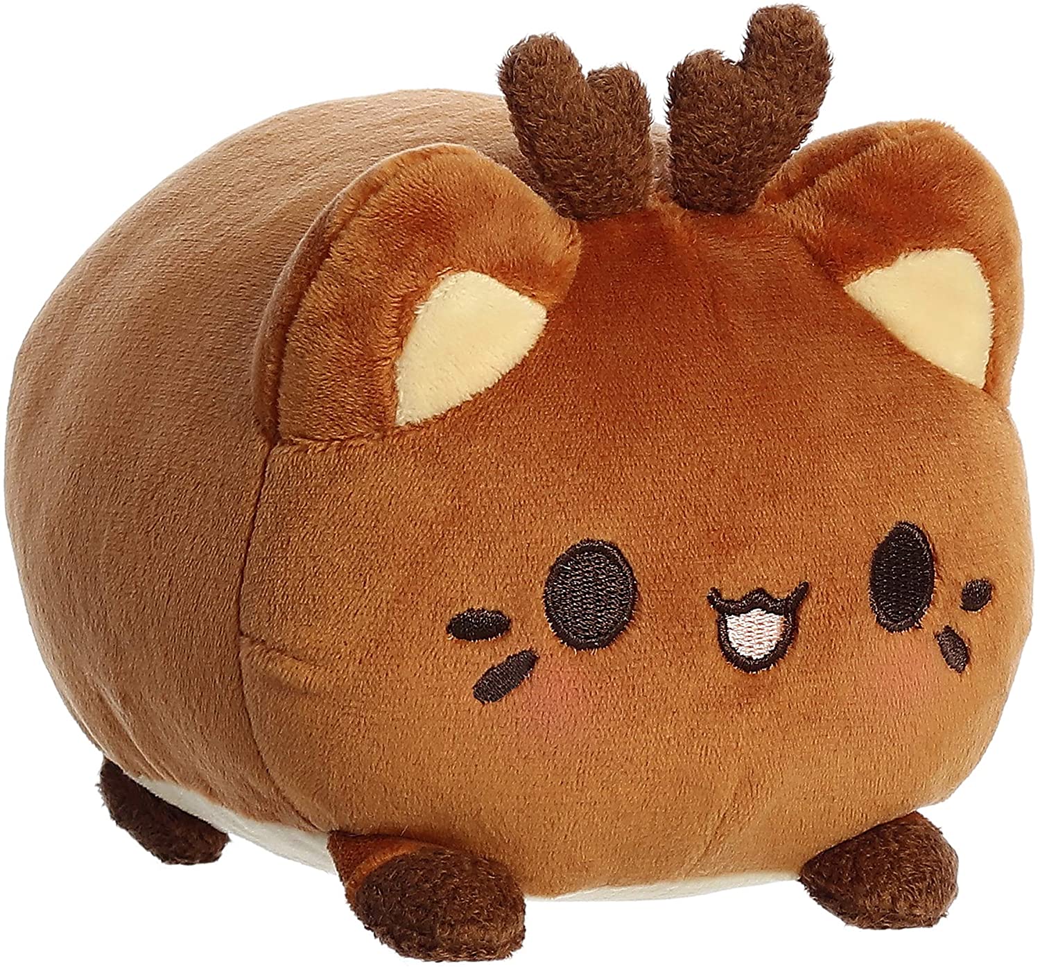 Aurora Tasty Peach 7″ Reindeer Meowchi Cat Plush