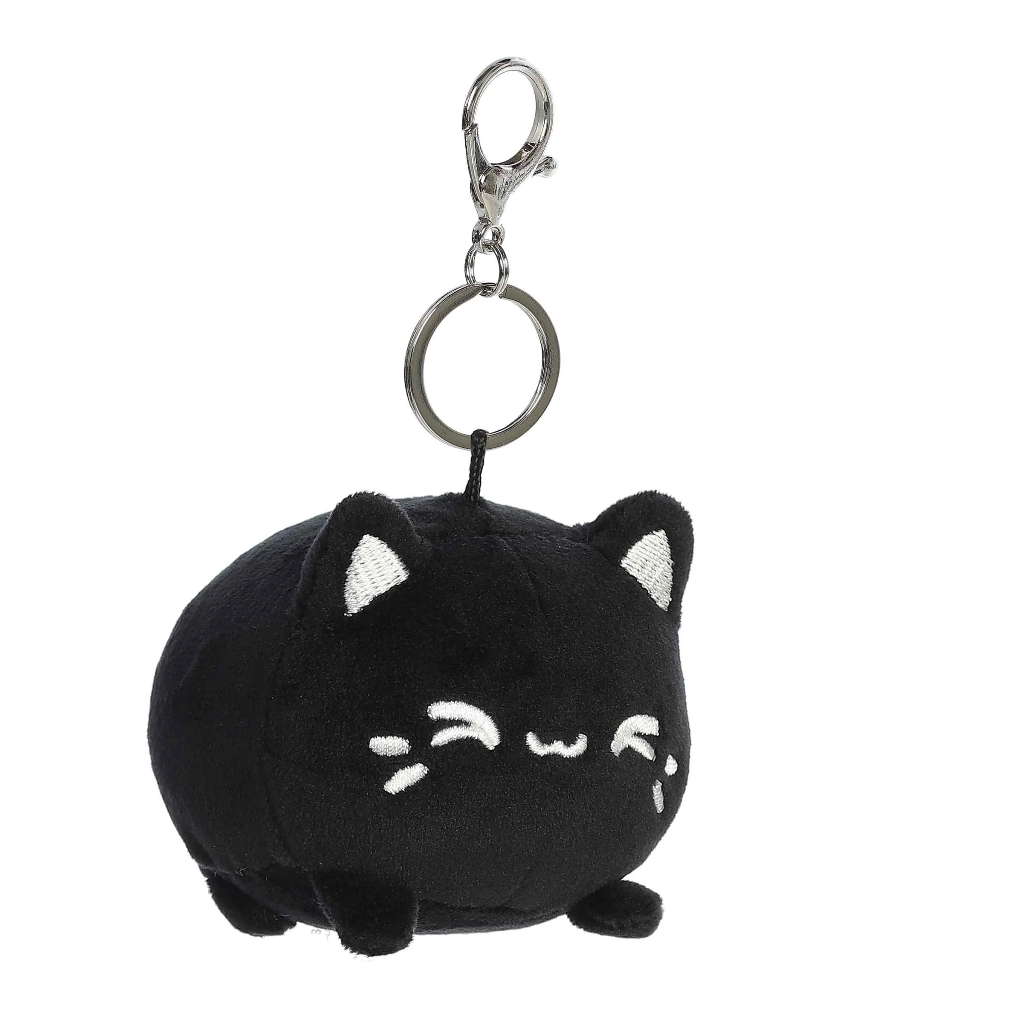 Aurora - Tasty Peach - Black Sesame Meowchi Clip-On 3.5" Plush - Image 2