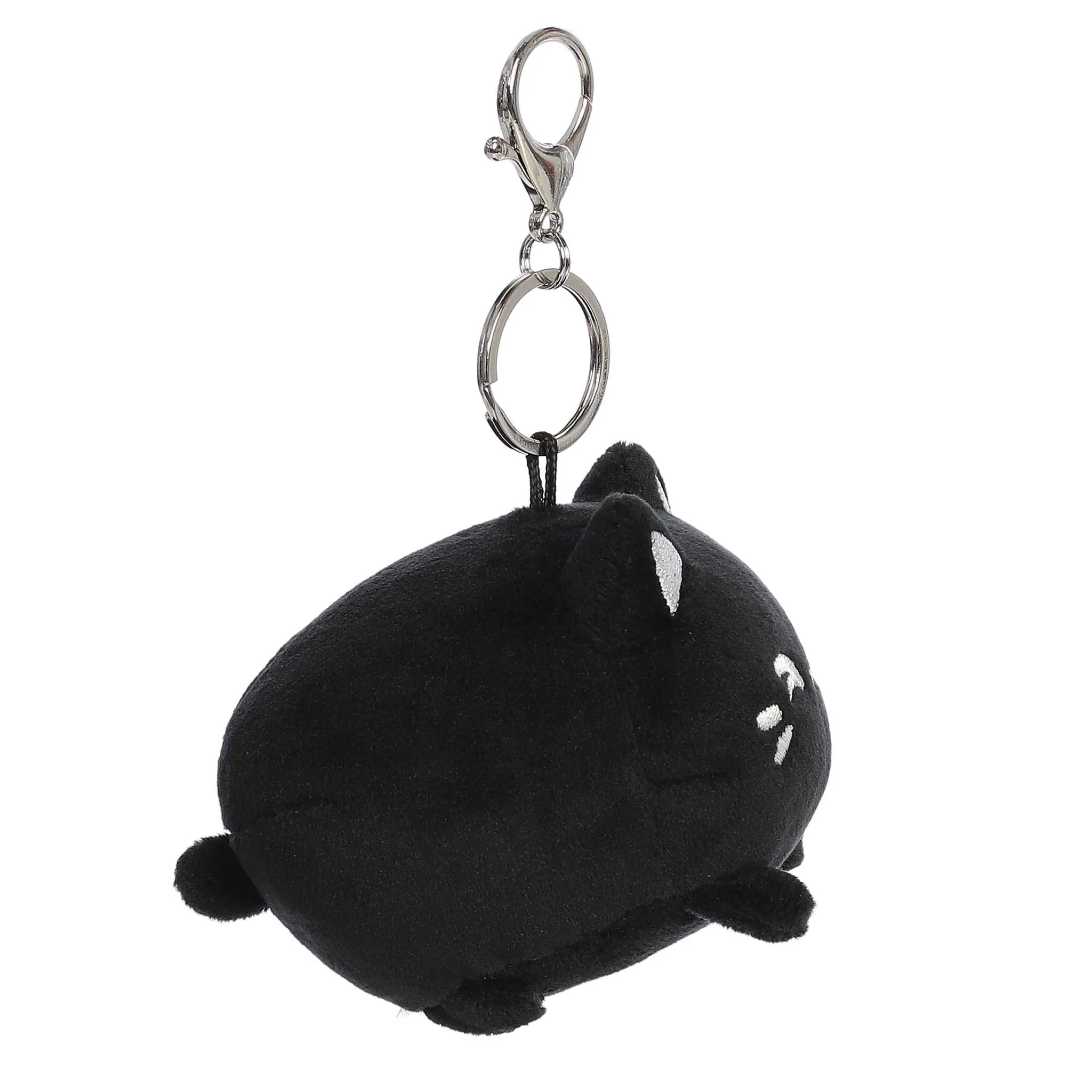 Aurora - Tasty Peach - Black Sesame Meowchi Clip-On 3.5" Plush - Image 3