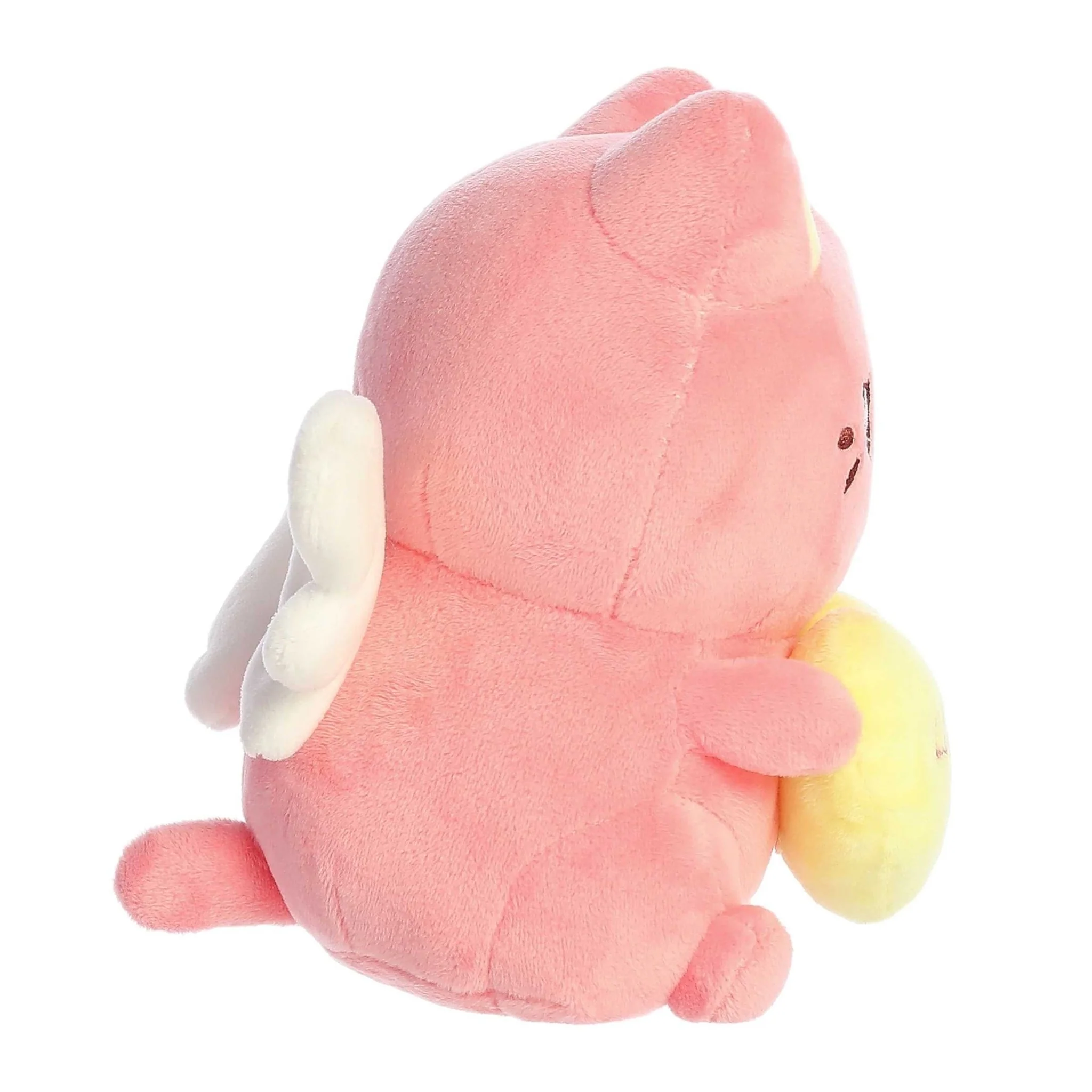 Aurora - Tasty Peach - Dark Pink Candy Heart Meowchi 7" Plush - Image 3