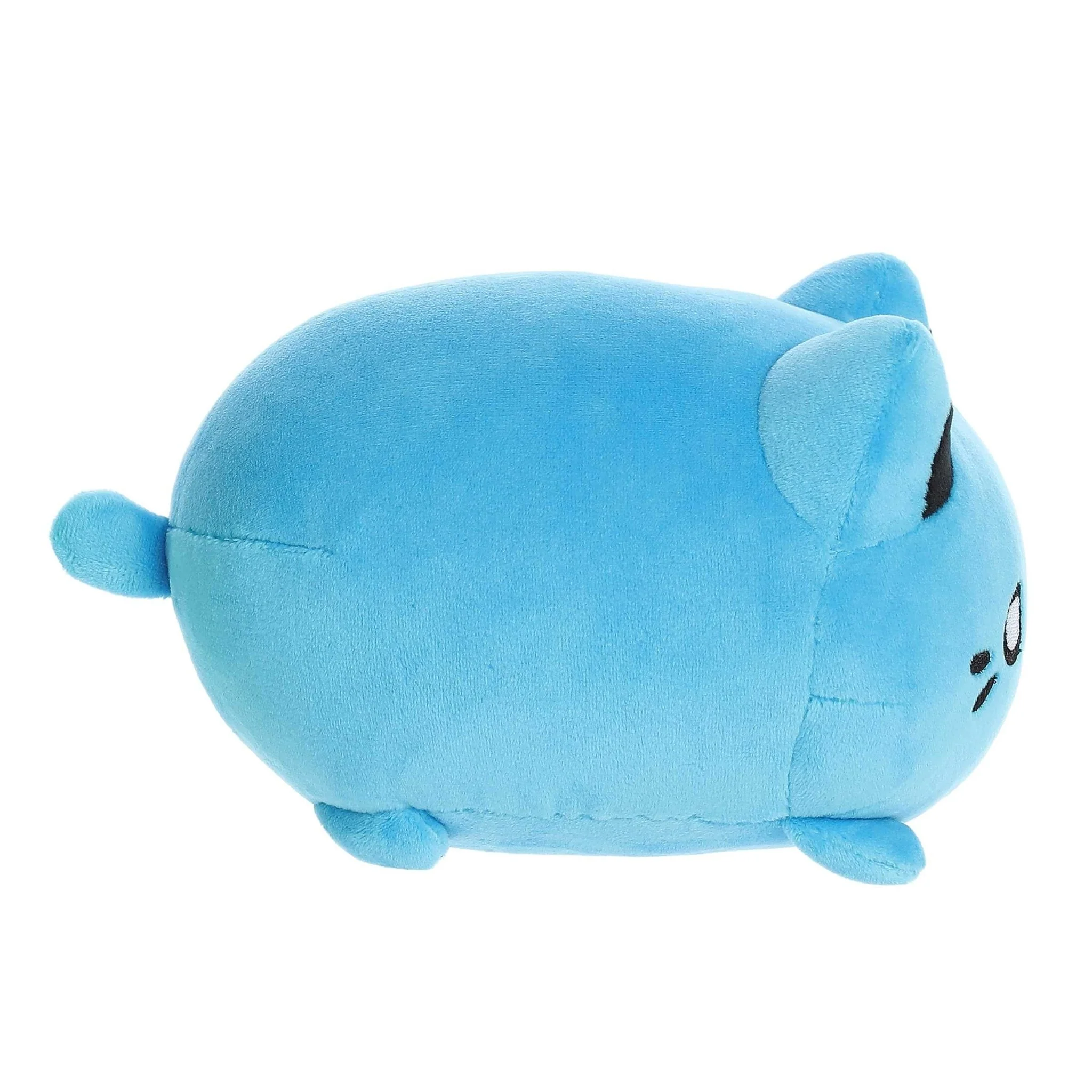 Aurora - Tasty Peach - Electric Blue Meowchi 7" Plush - Image 3