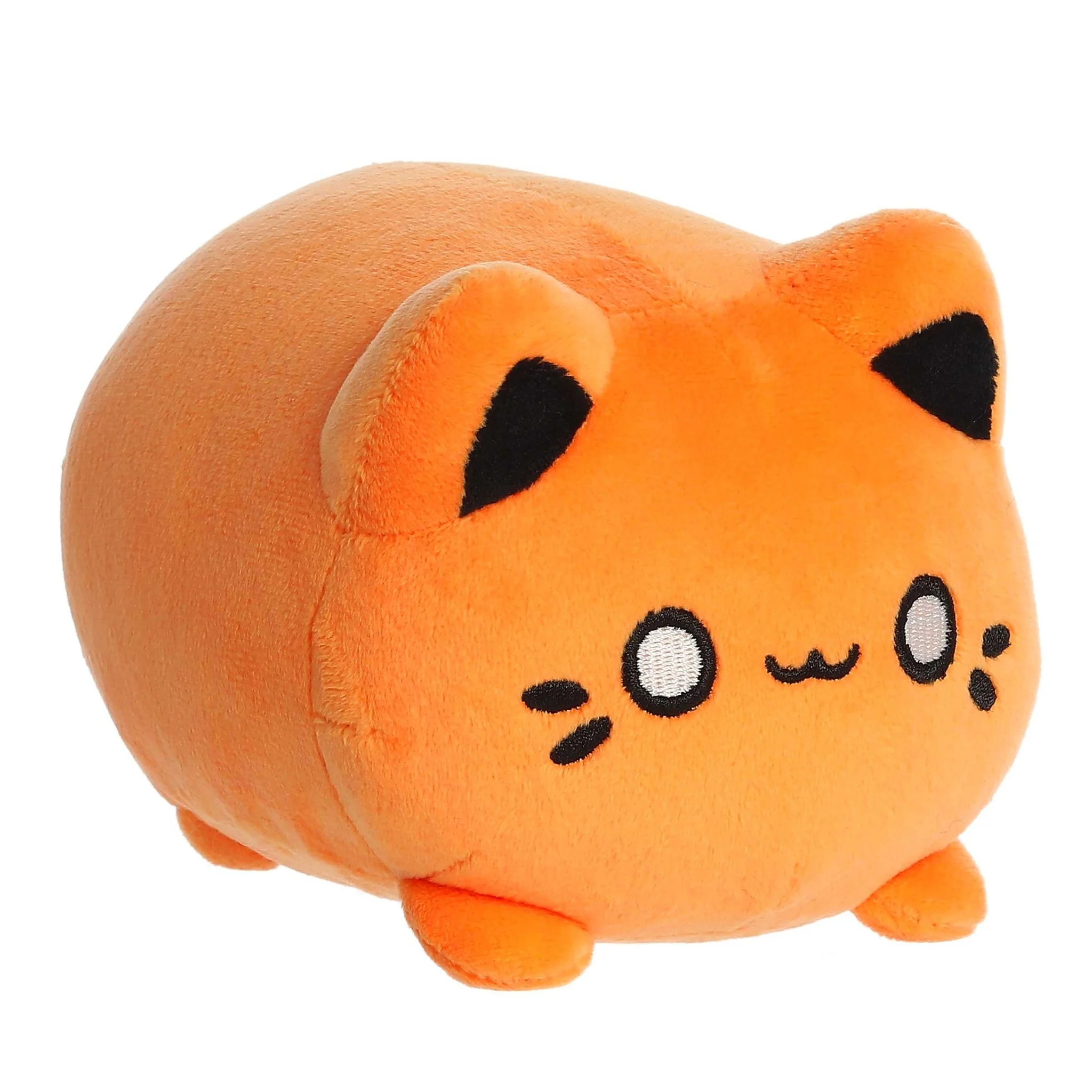 Aurora - Tasty Peach - Kinetic Orange Meowchi 7" Plush - Image 3