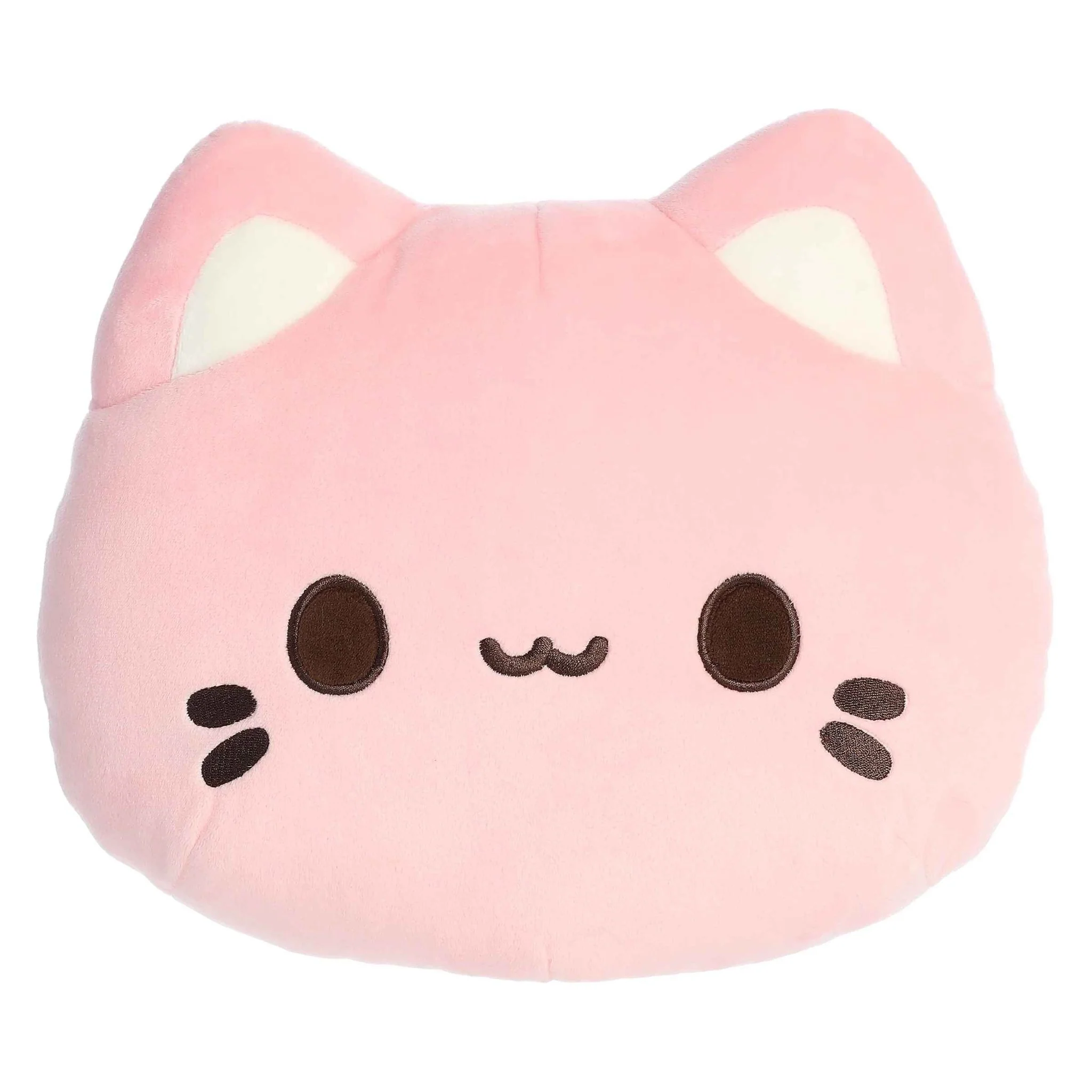 Aurora – Tasty Peach – Meowchi Face Plush – 10″ Strawberry Plush