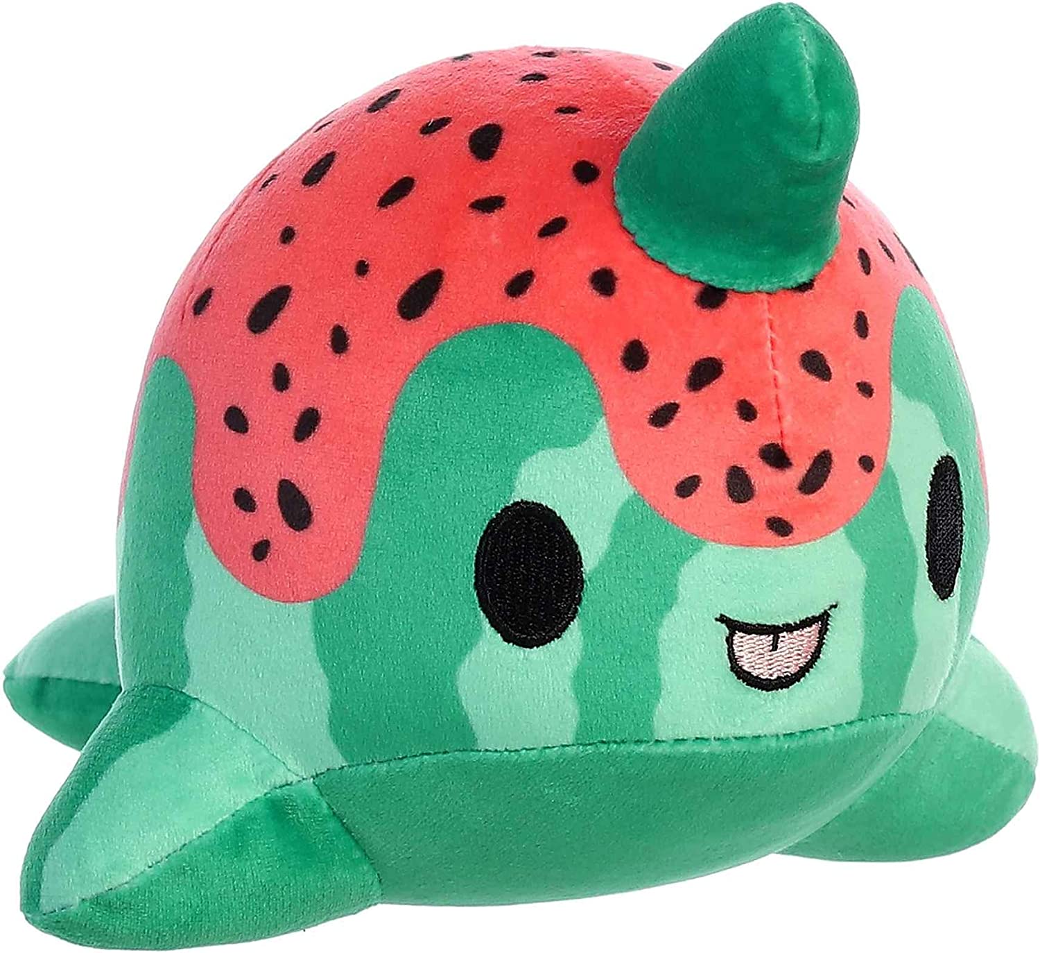 Aurora World Tasty Peach - 7" Watermelon Nomwhal Plush - Image 3
