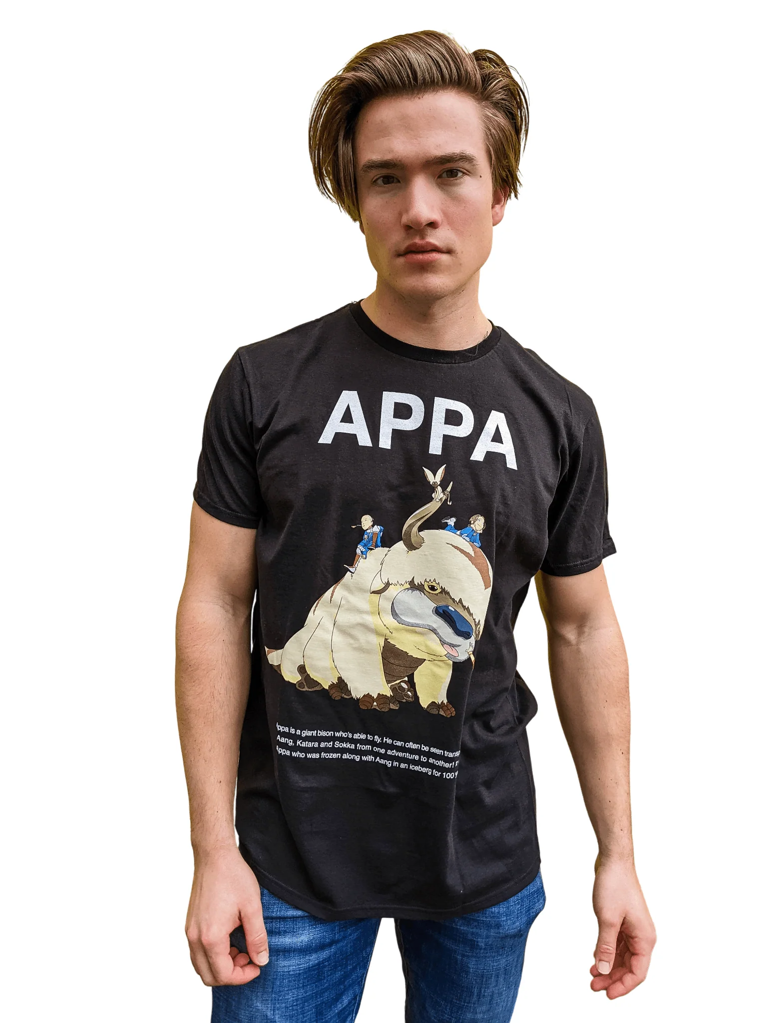 Avatar The Last Airbender APPA Adult T Shirt - Image 2