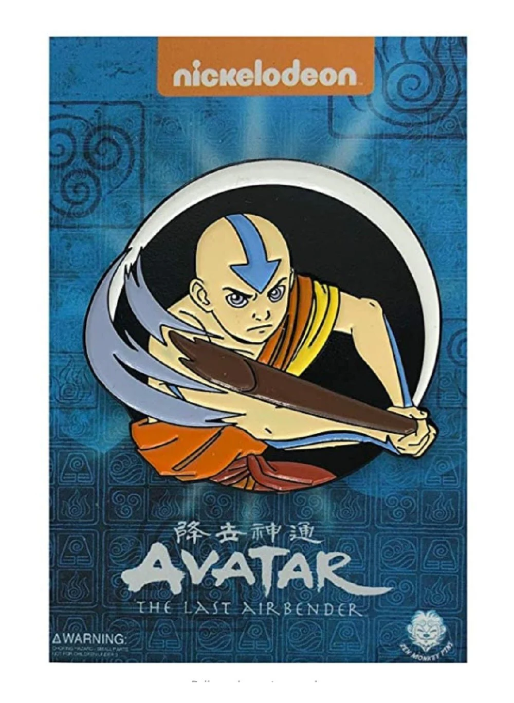 Avatar The Last Airbender Day of Black Sun Aang Collectible Pin - Image 2