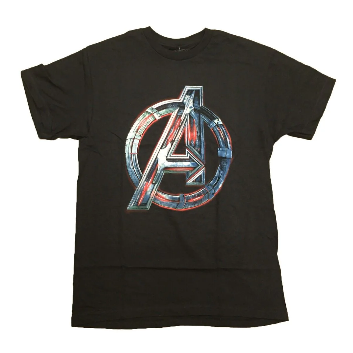 Avengers Age Of Ultron Movie Ultron A Symbol Marvel Adult T-Shirt - Image 2