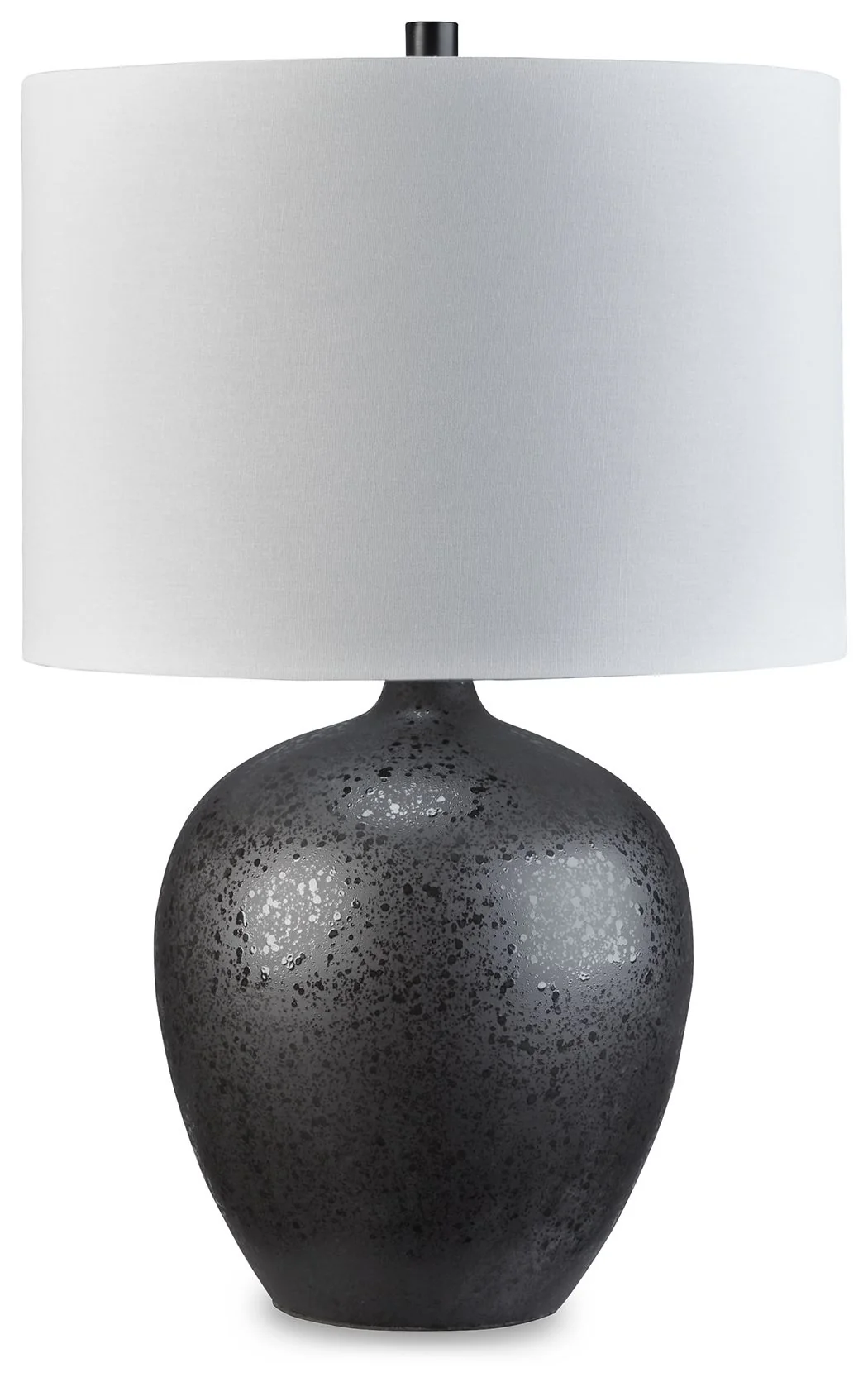 Ladstow - Ceramic Table Lamp  - Black - Image 1