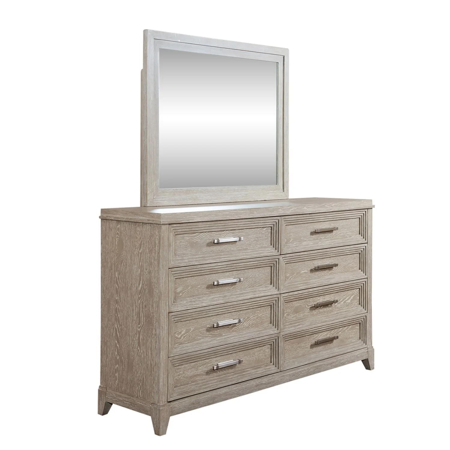 Belmar - Upholstered Bed, Dresser & Mirror Set - Image 3