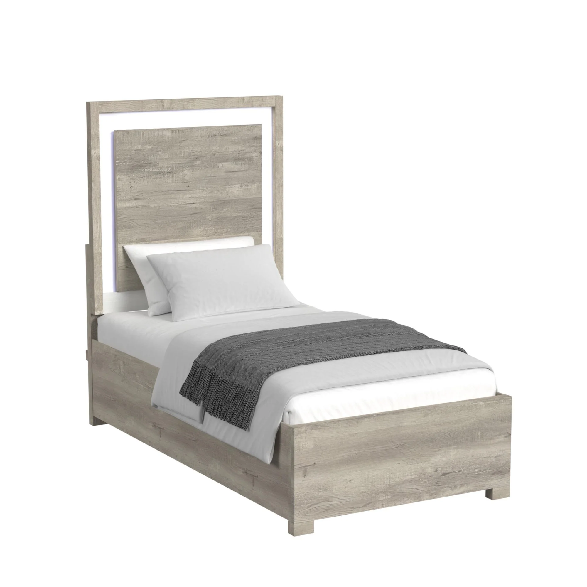 San Matteo - Twin / Full Rails - Gray - Image 1