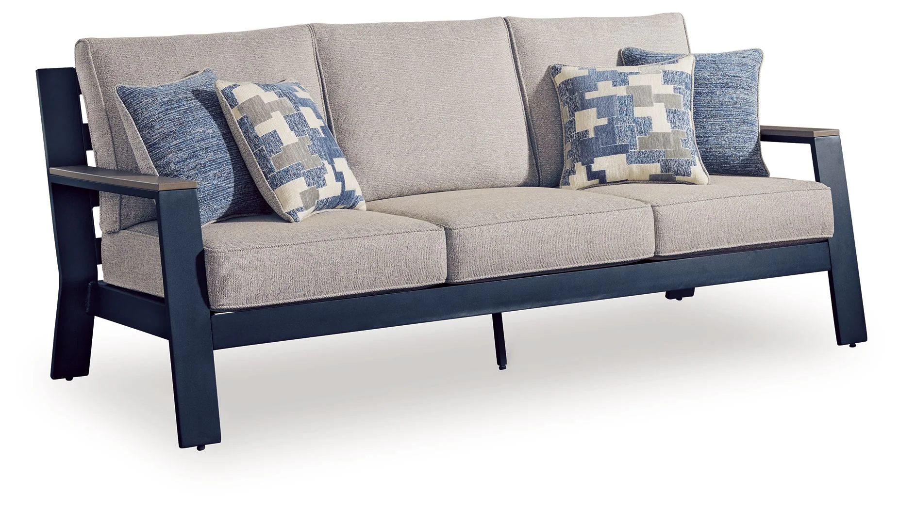 East Beach – Sofa With Cushion – Blue