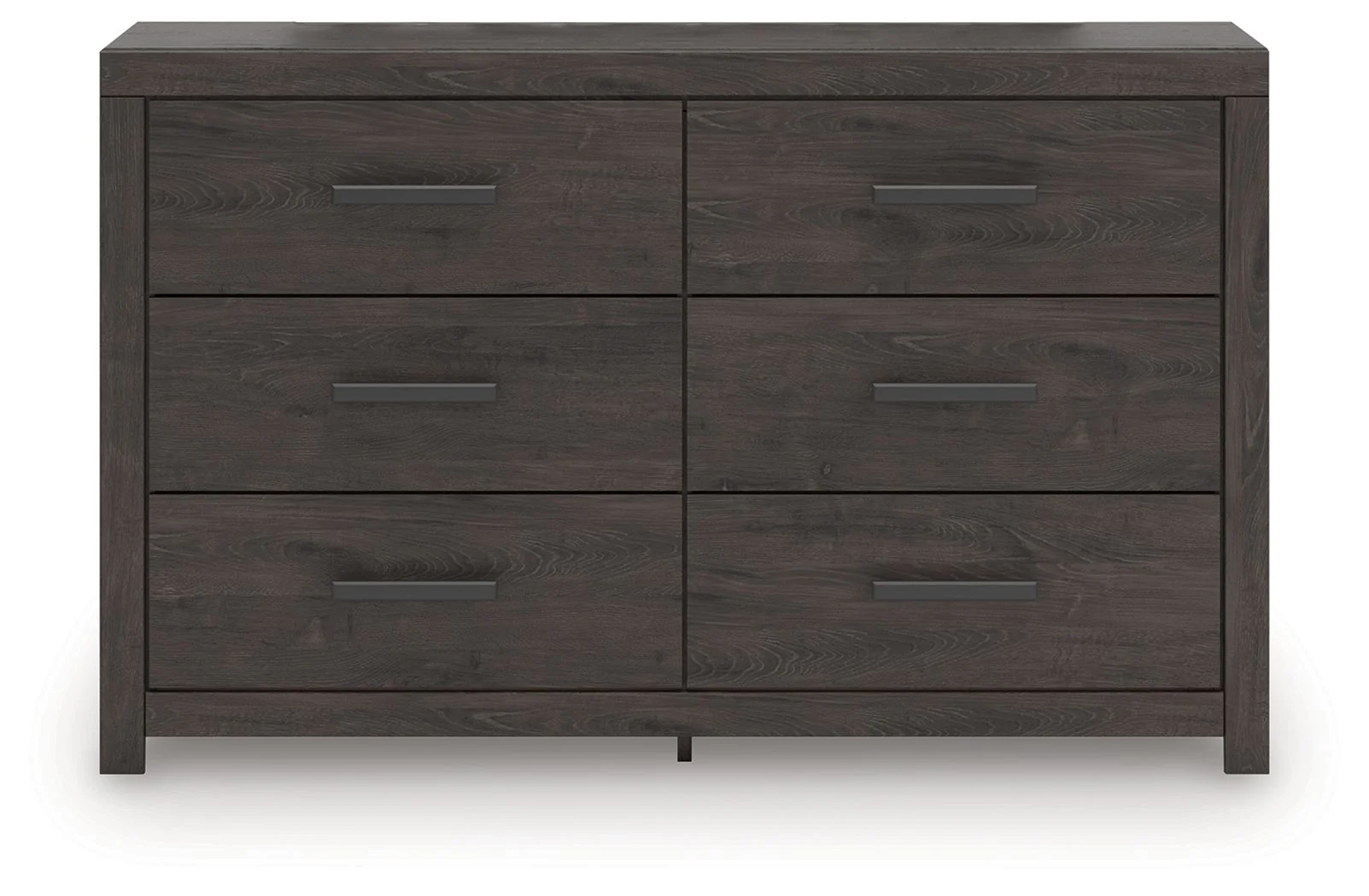 Prendonea - Six Drawer Dresser - Charcoal - Image 1