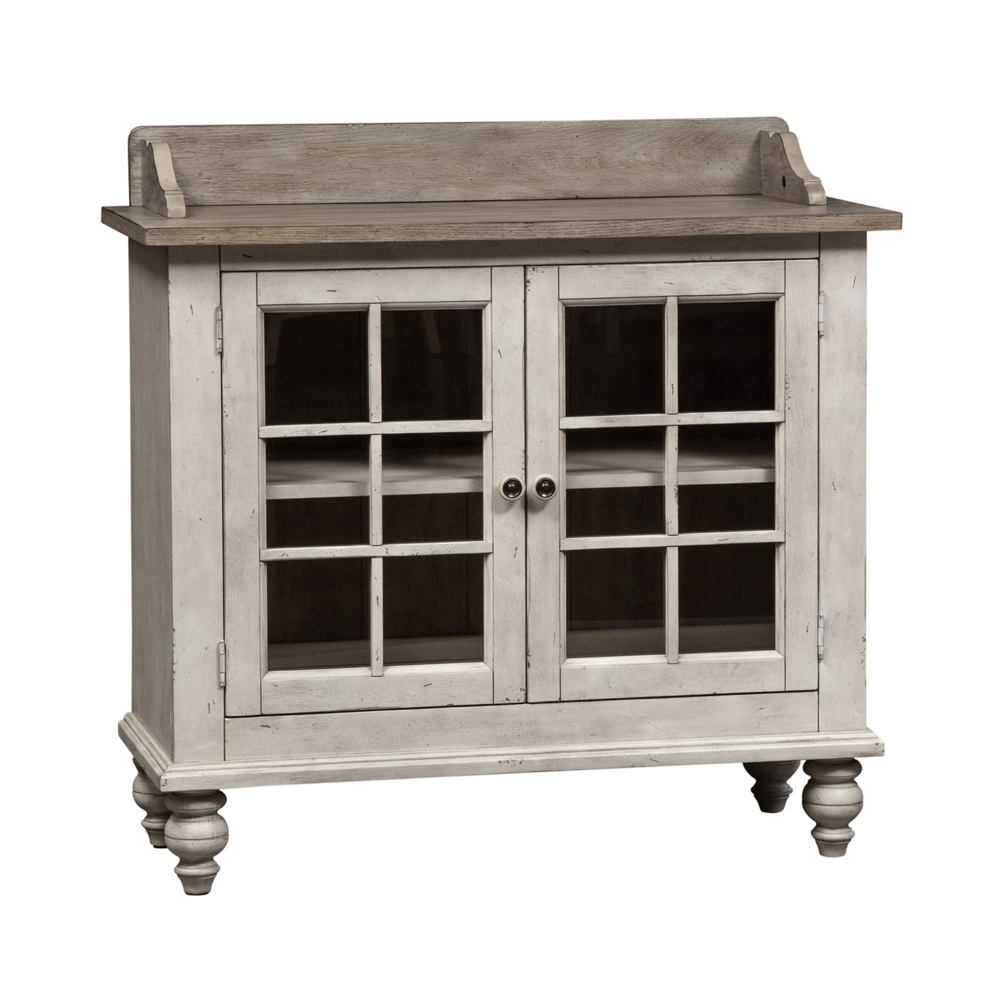 Whitney - Server - Antique Linen / Weathered Gray - Image 2