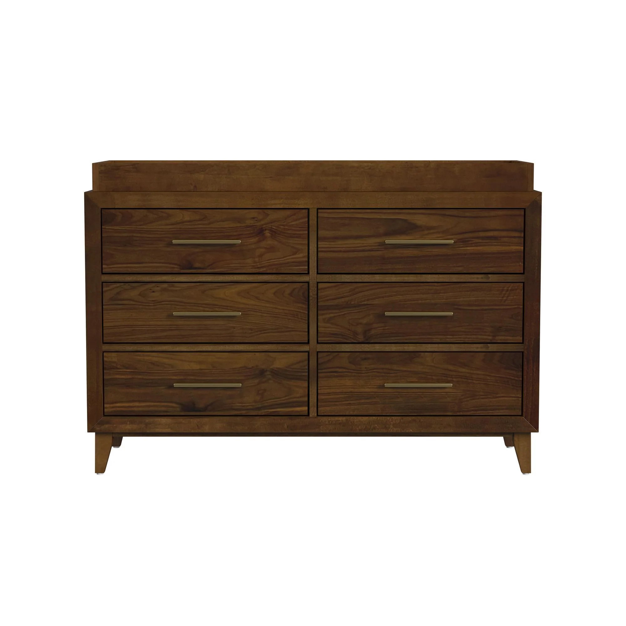 Malia - Dresser And Topper - Walnut - Image 3